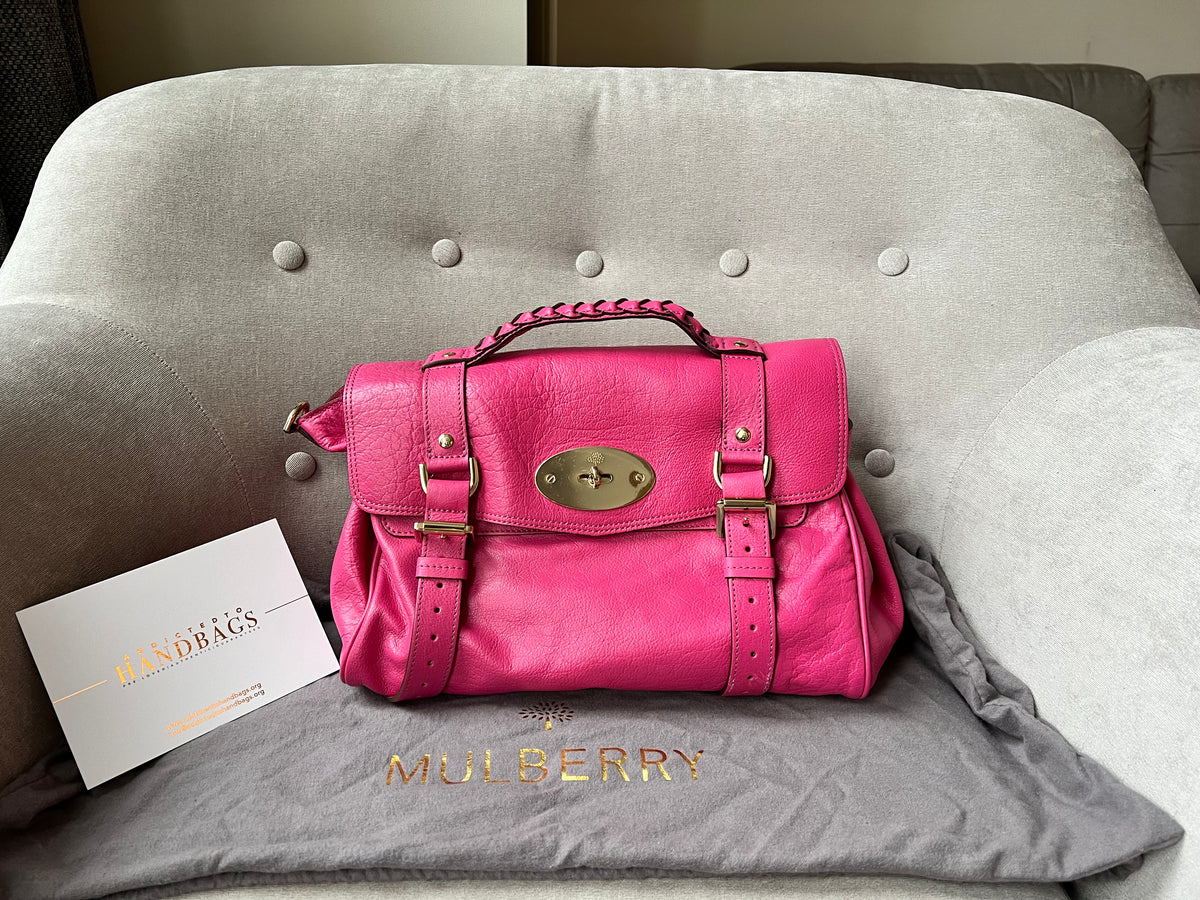 Mulberry Pink Regular Alexa RRP 1100