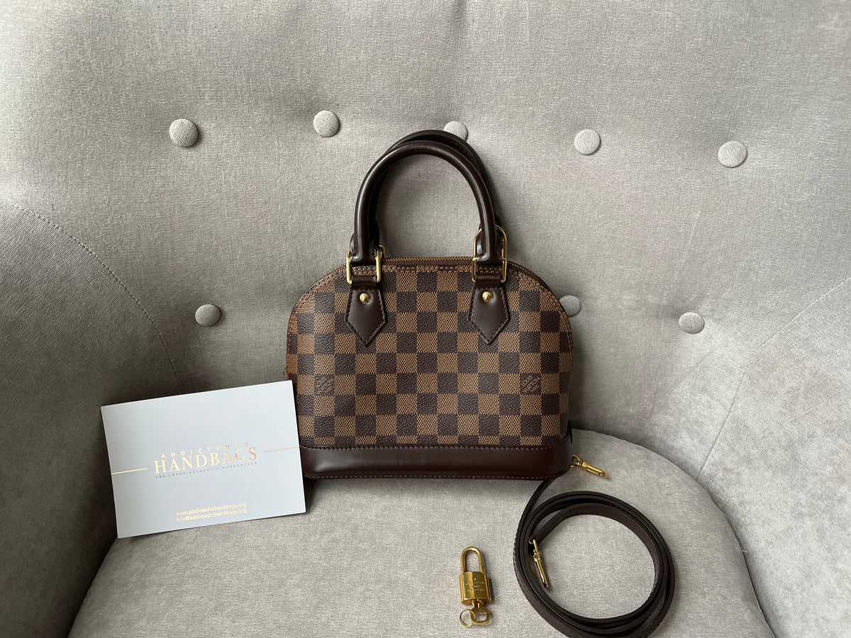 Louis Vuitton Alma BB Damier Ebene (RRP £1,380) – Addicted to Handbags