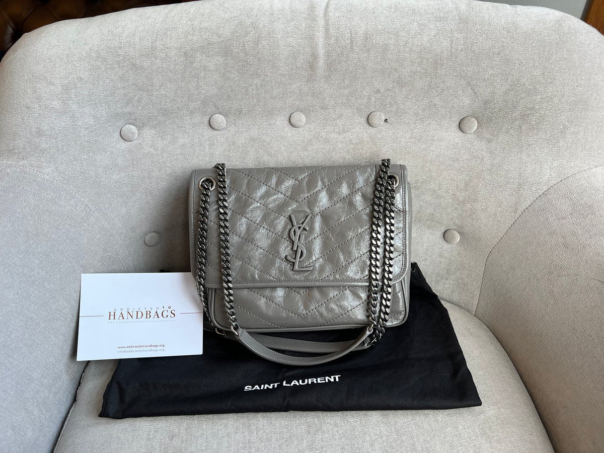 Ysl niki clearance bag grey