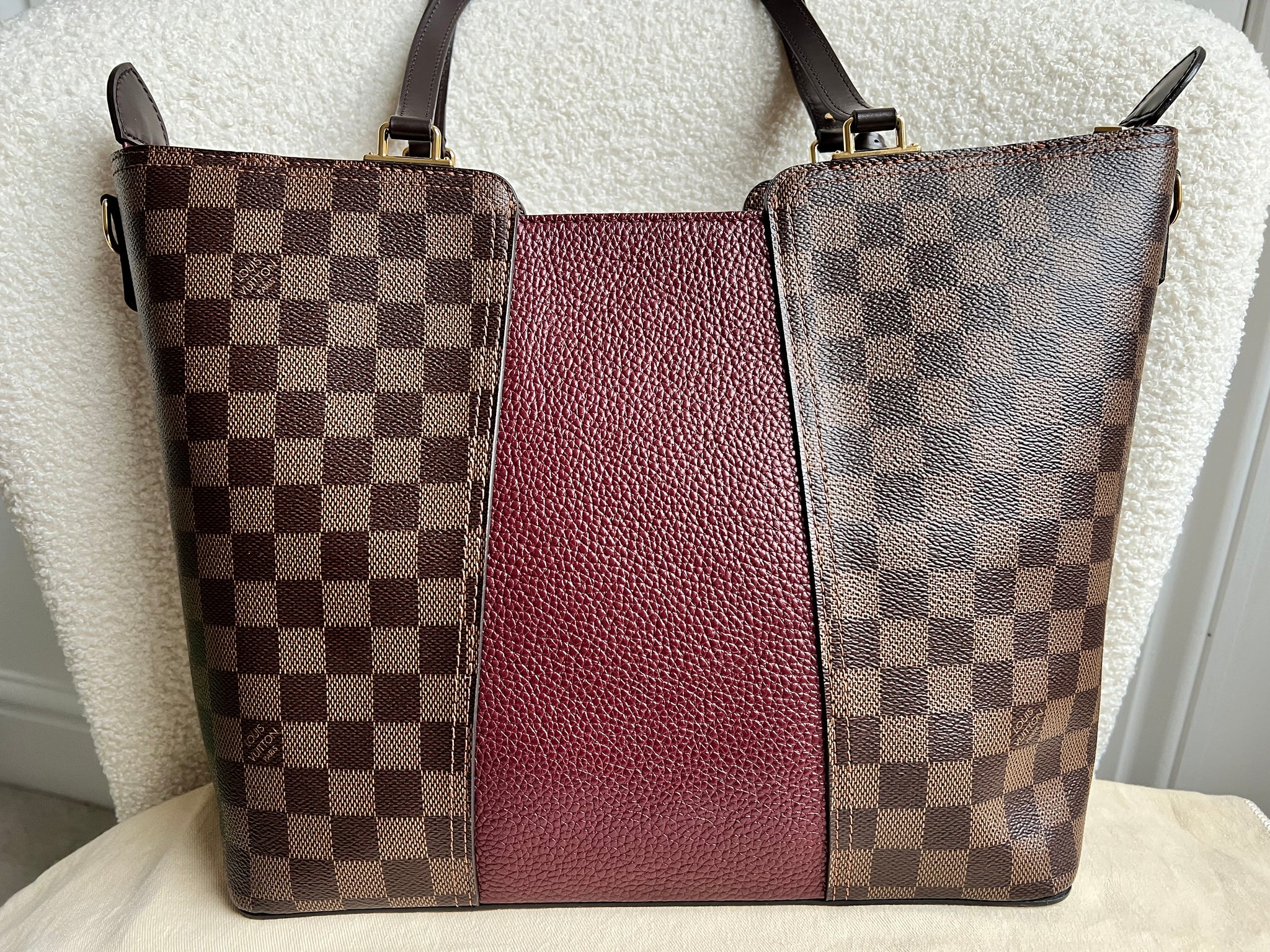 Louis Vuitton Jersey Bag Damier Ebene RRP 1670 Addicted to Handbags