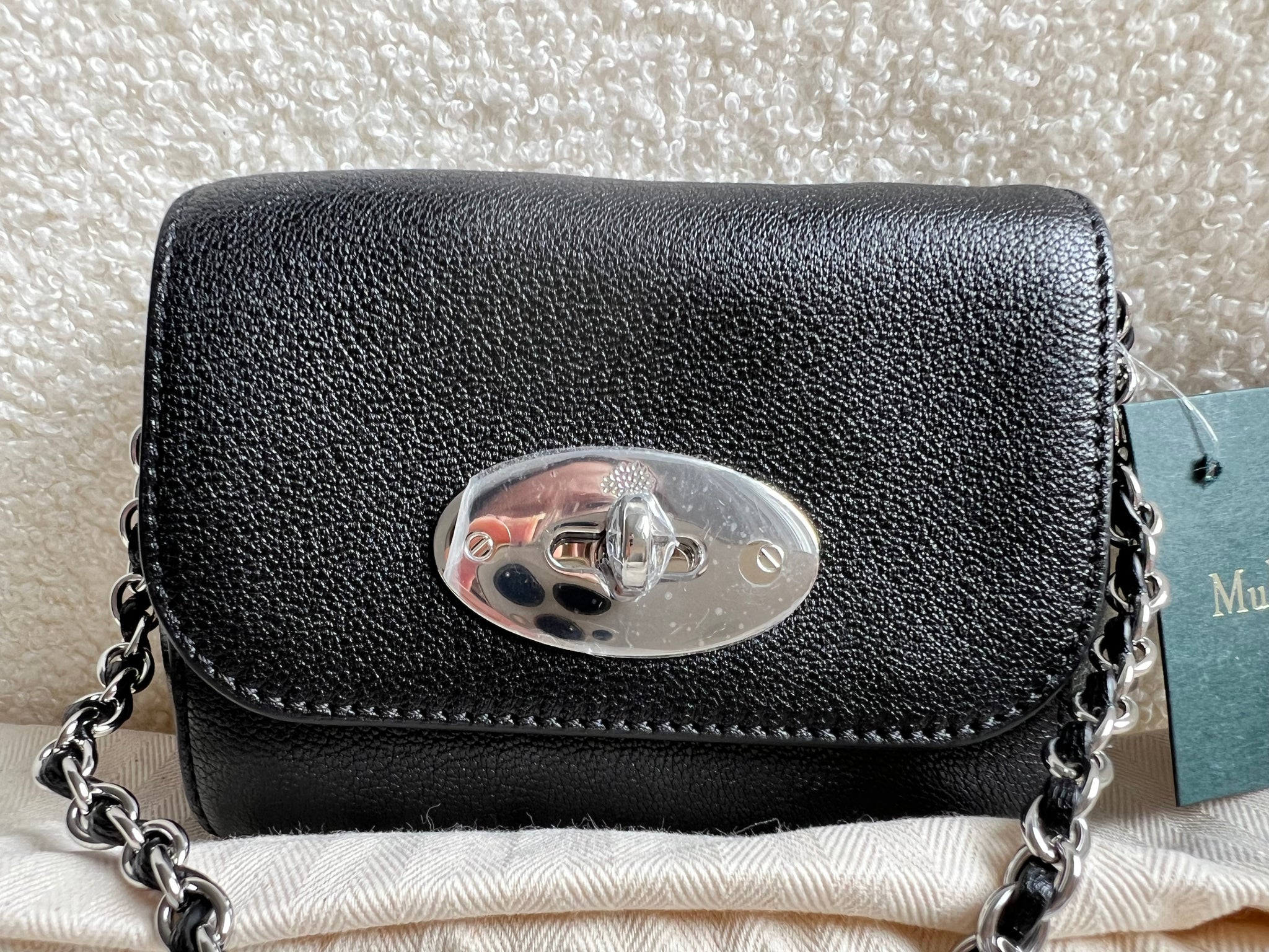 Mulberry Black Mini Lily with Silver Hardware RRP 495 Addicted to Handbags