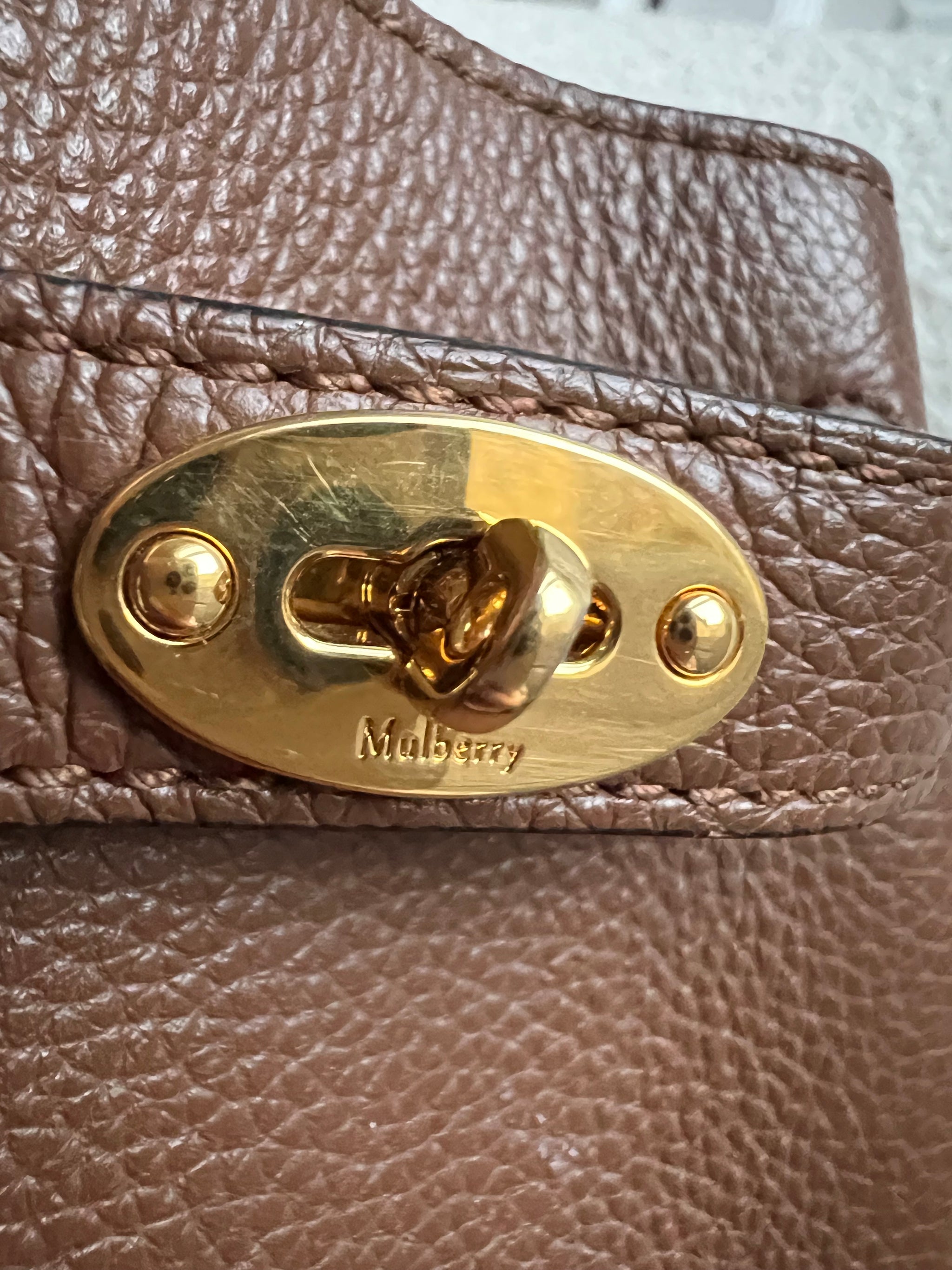 Mulberry マルベリー abbey バケットバッグ オックスブラッド 2017 