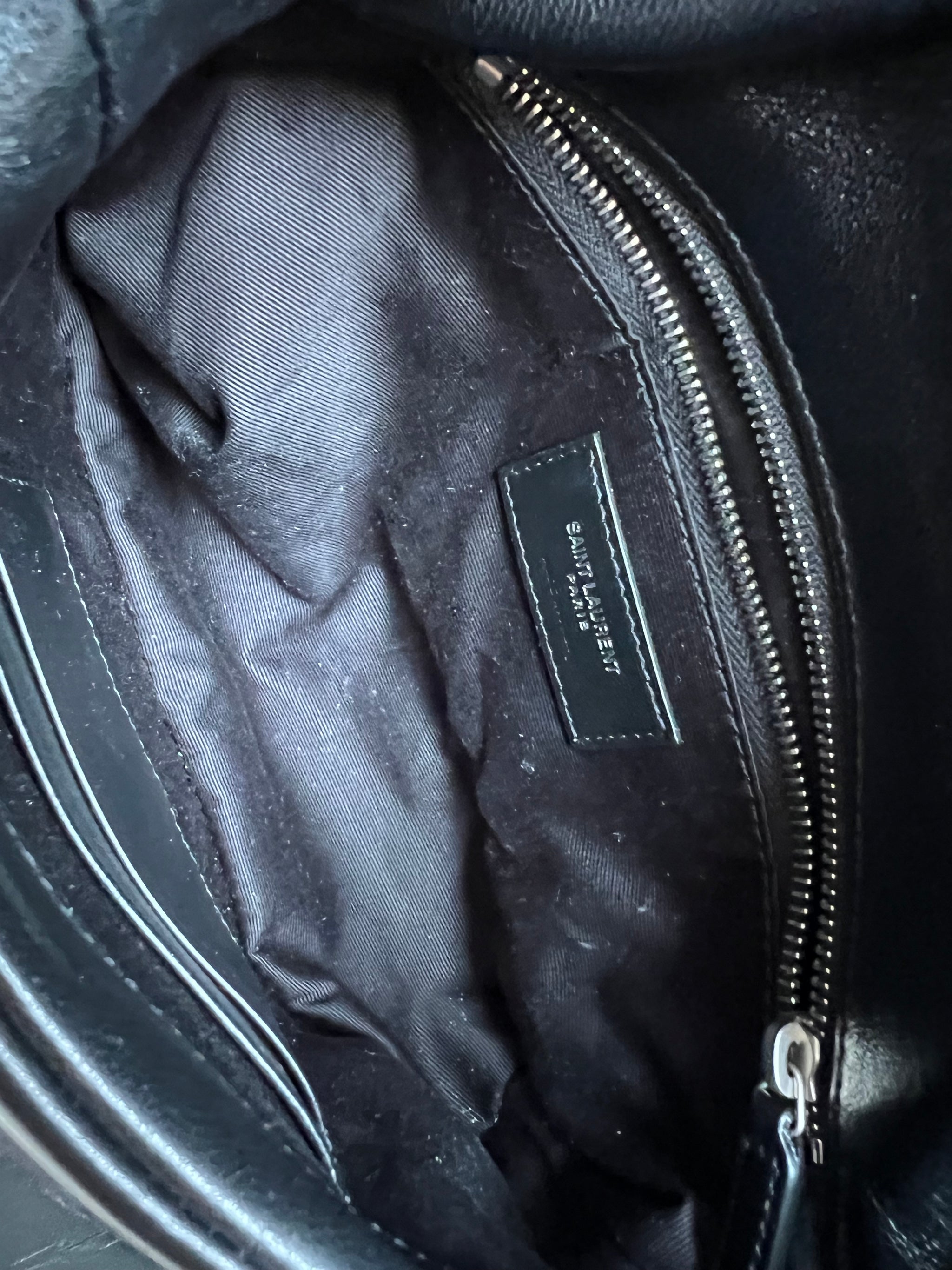 Yves Saint Laurent (YSL) Mini Puffer in Black Quilted Yves Saint Laurent (YSL) Mini Puffer in Black Quilted