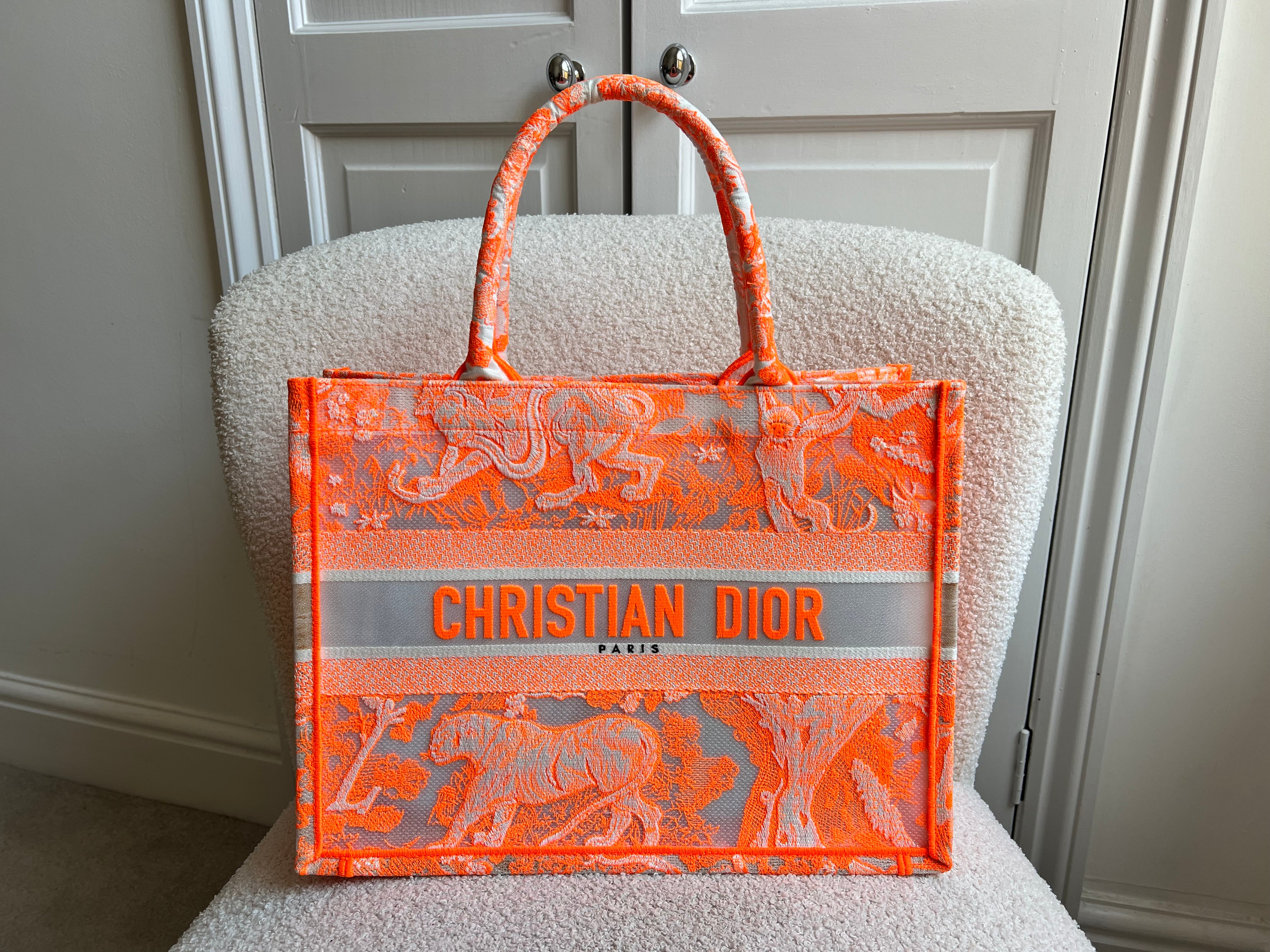Christian Dior Toule de Jouey Medium Book Tote – Addicted to Handbags