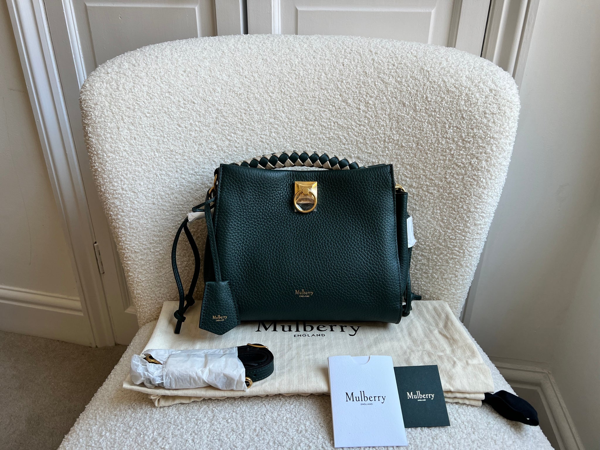 Mulberry Small Green Iris (RRP £1,250)