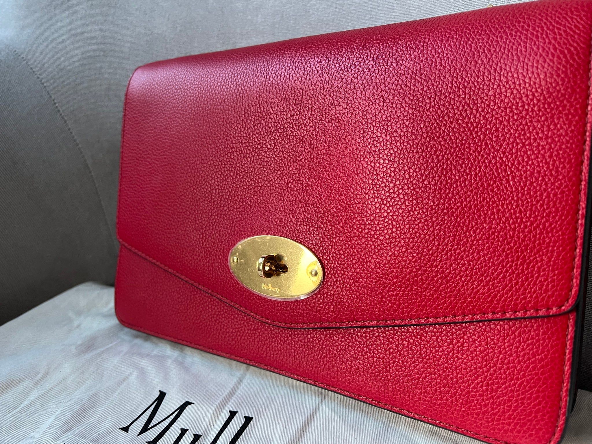 Mulberry darley red sale