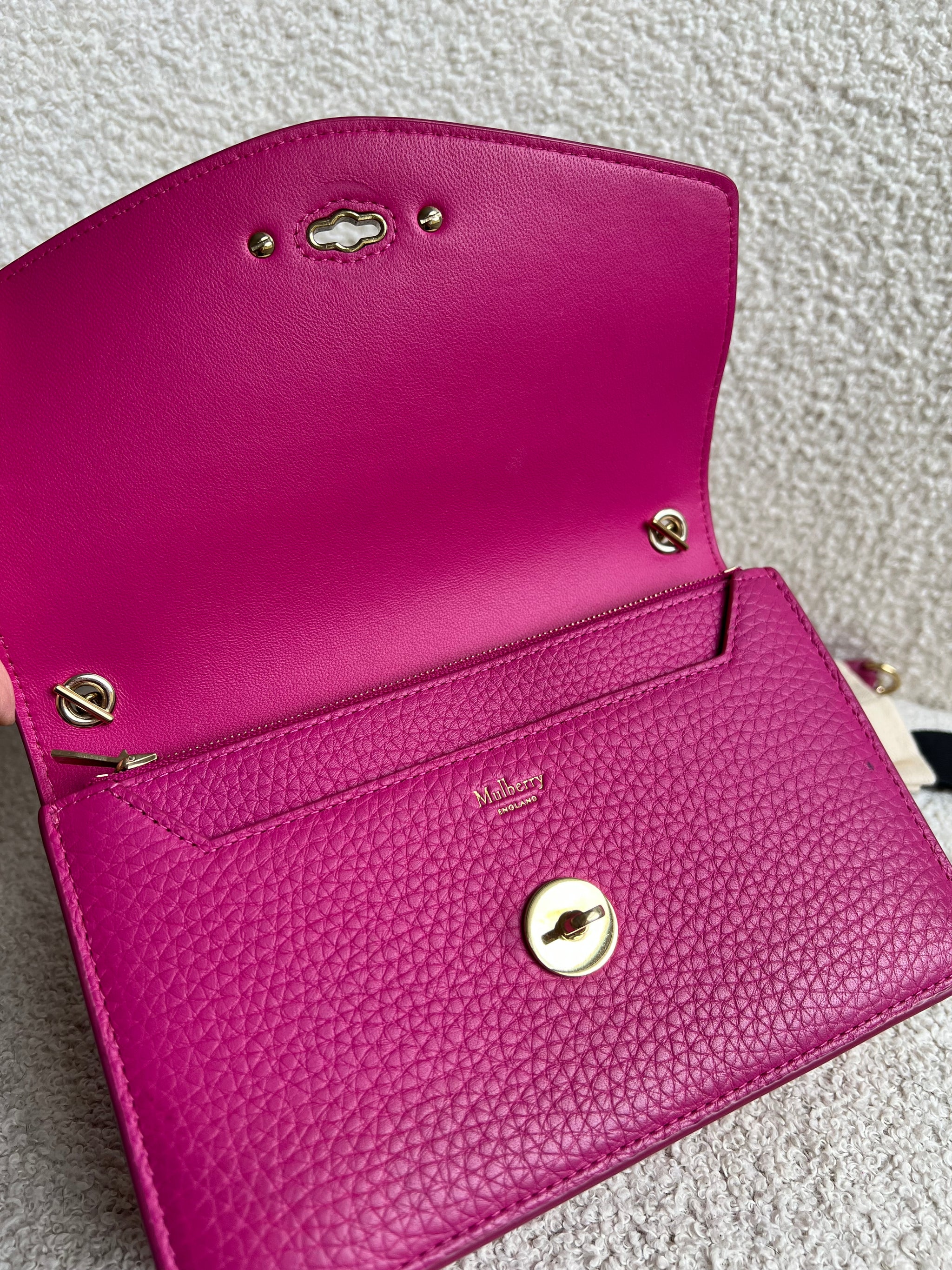 Mulberry Pink Small Darley Shoulder Bag (RRP £695) – Addicted to