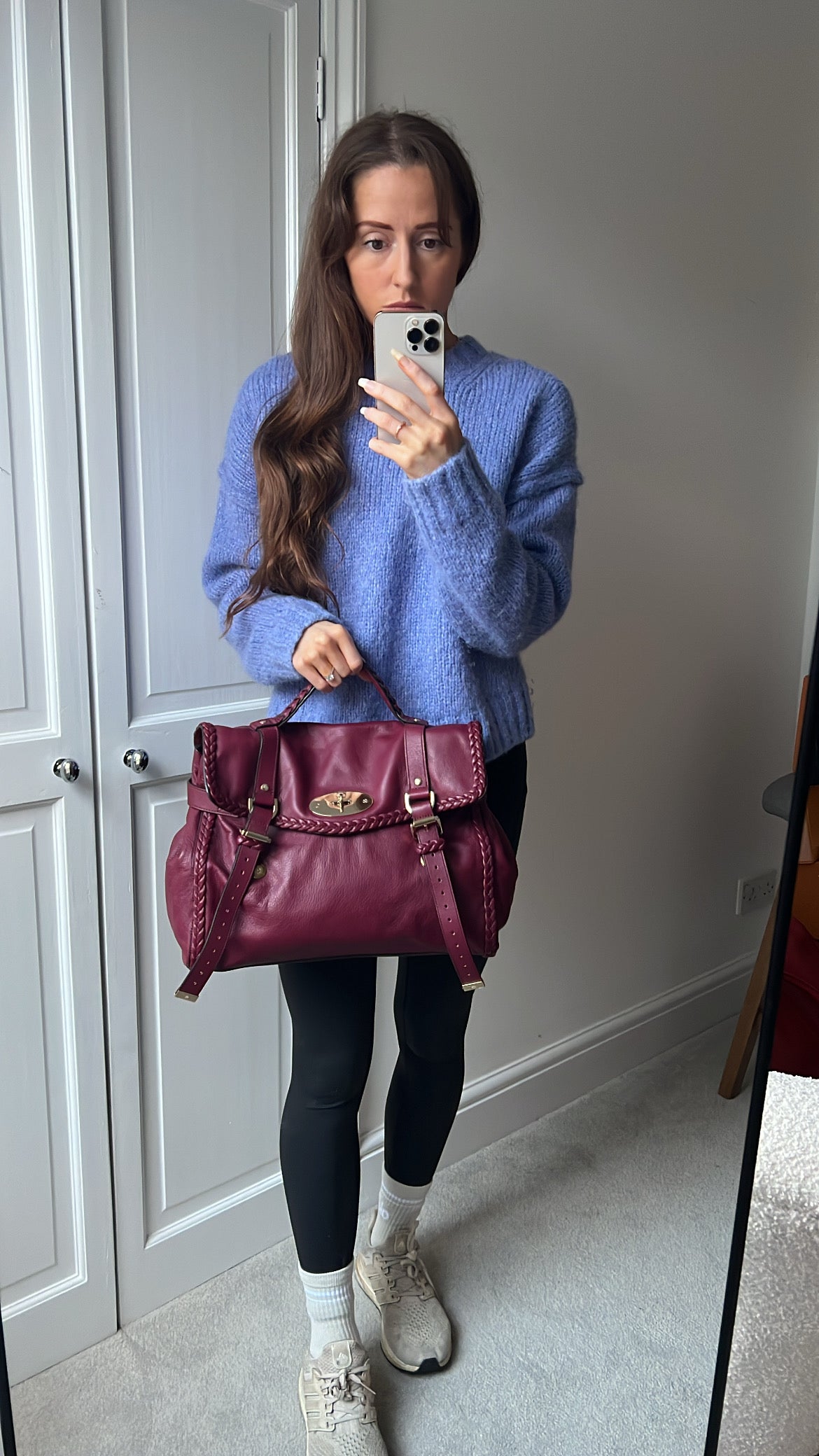 Mulberry Oversized Berry Woven Trim Alexa (RRP £1100) – Addicted