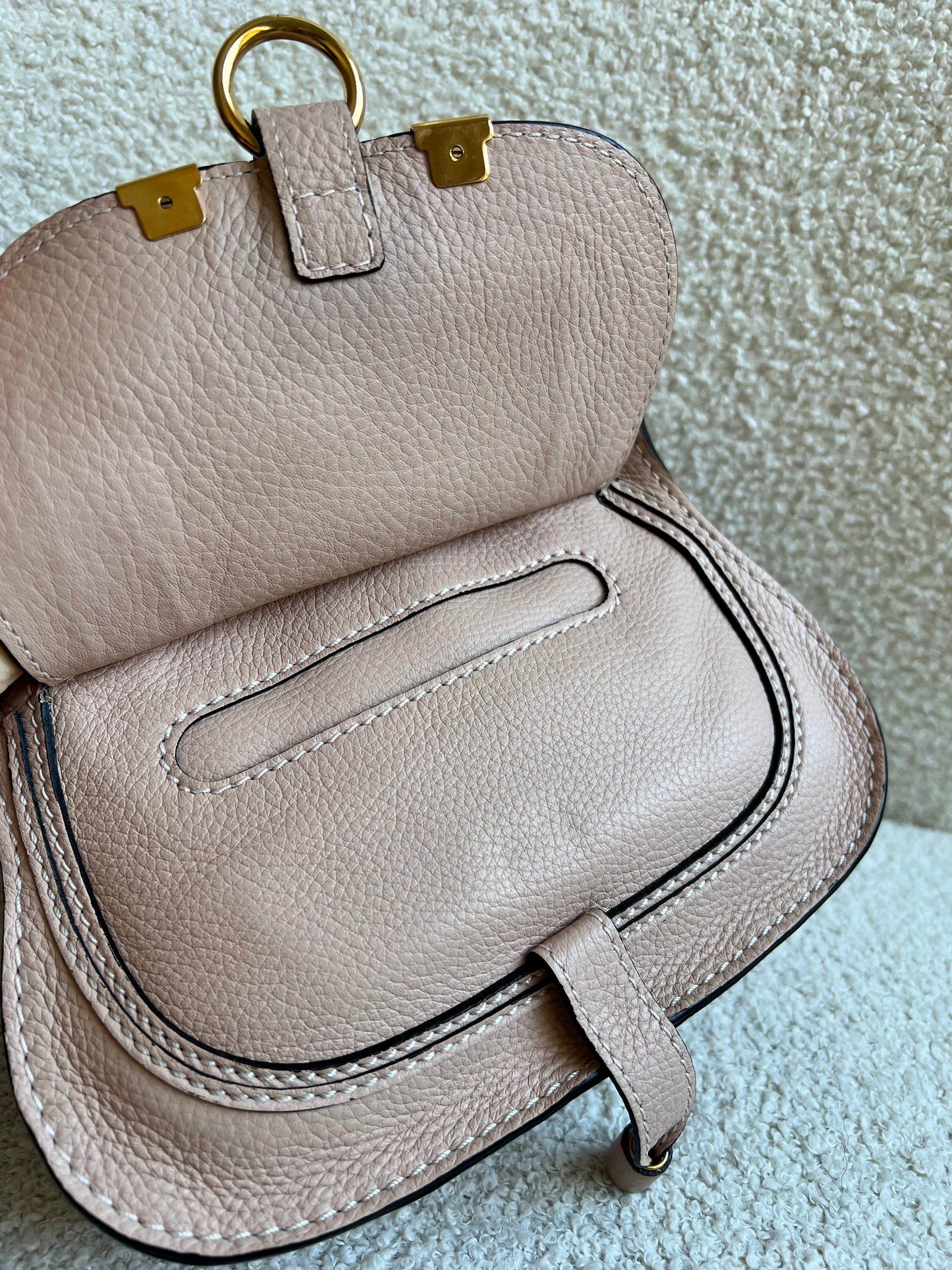 Chloe Softy Pink Mini Marcie Handbag (RRP £1050) – Addicted to