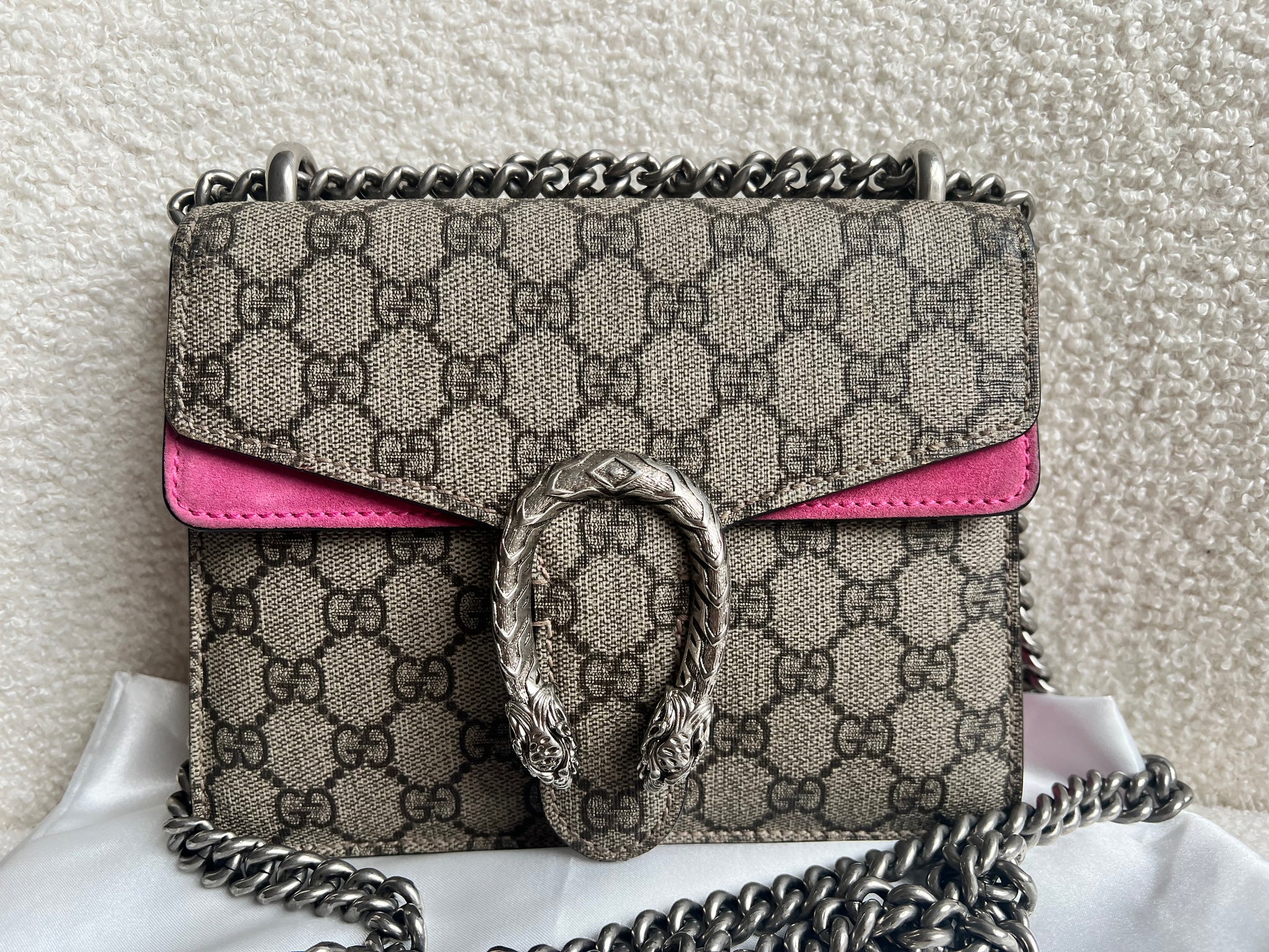 Gucci Dionysus GG Supreme Mini Shoulder Bag (RRP £1,700
