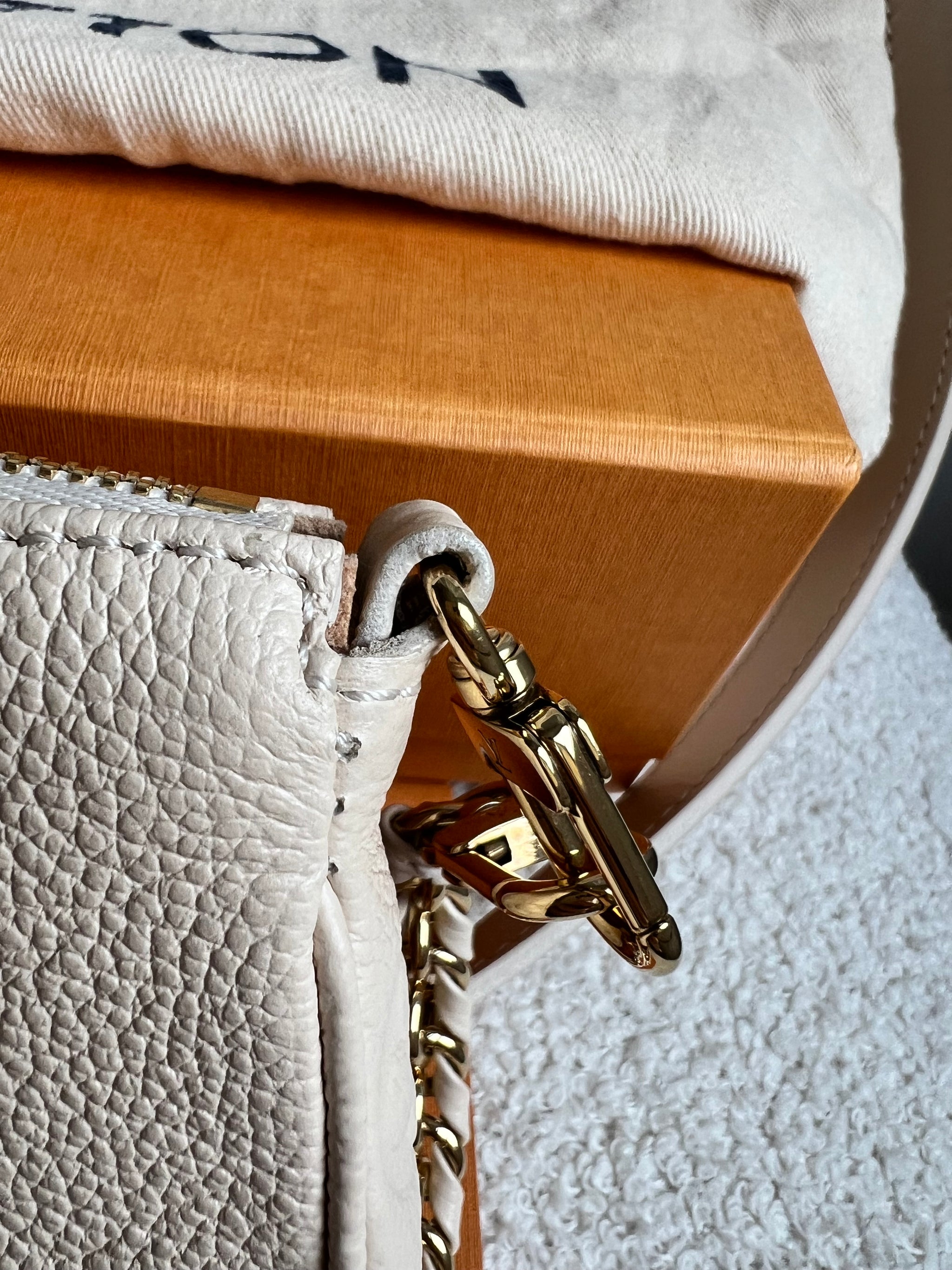 Louis Vuitton Multi Pochette Accessoires Creme Empreinte (RRP