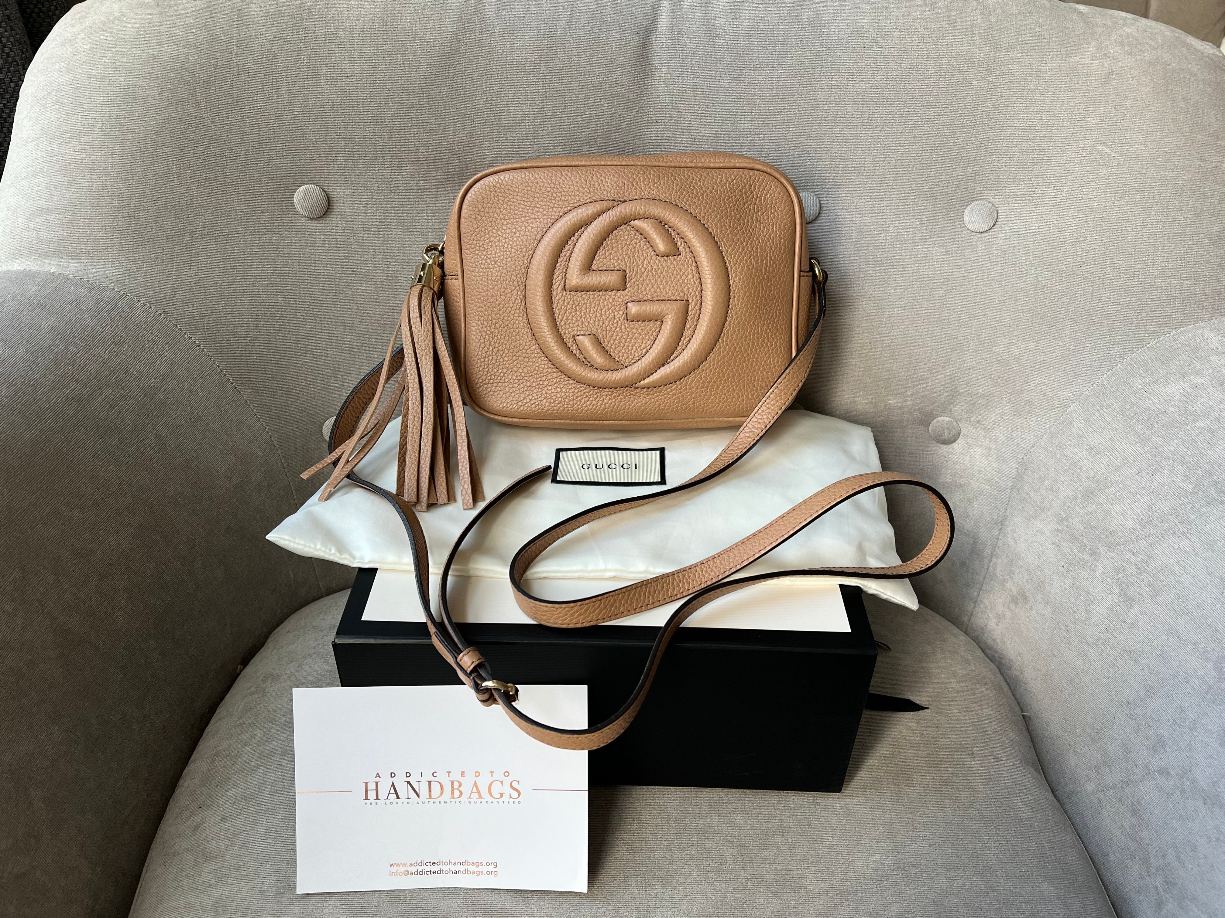 Gucci soho rose on sale beige