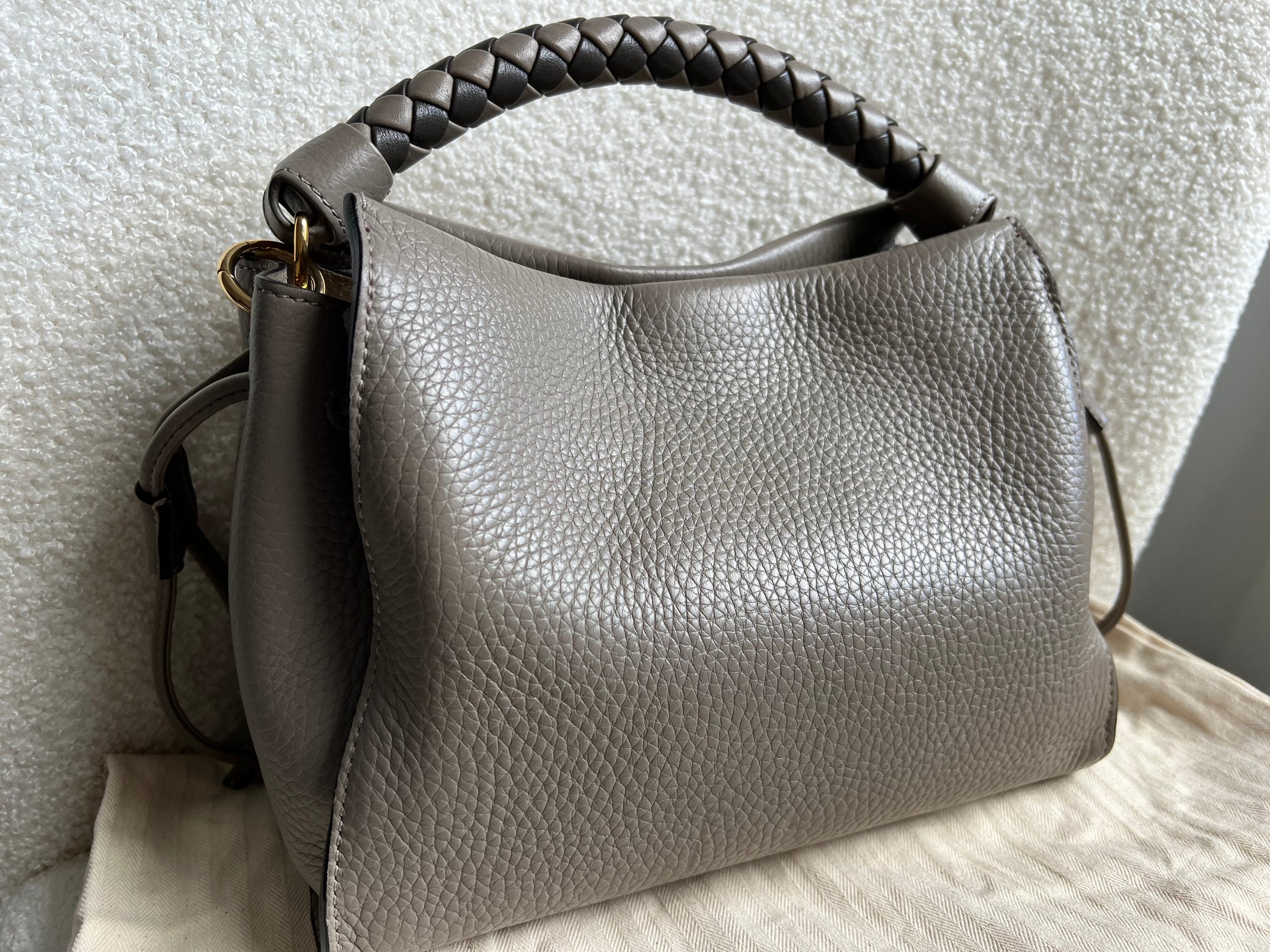 Mulberry Small Solid Grey Iris (RRP £1,250) – Addicted to Handbags