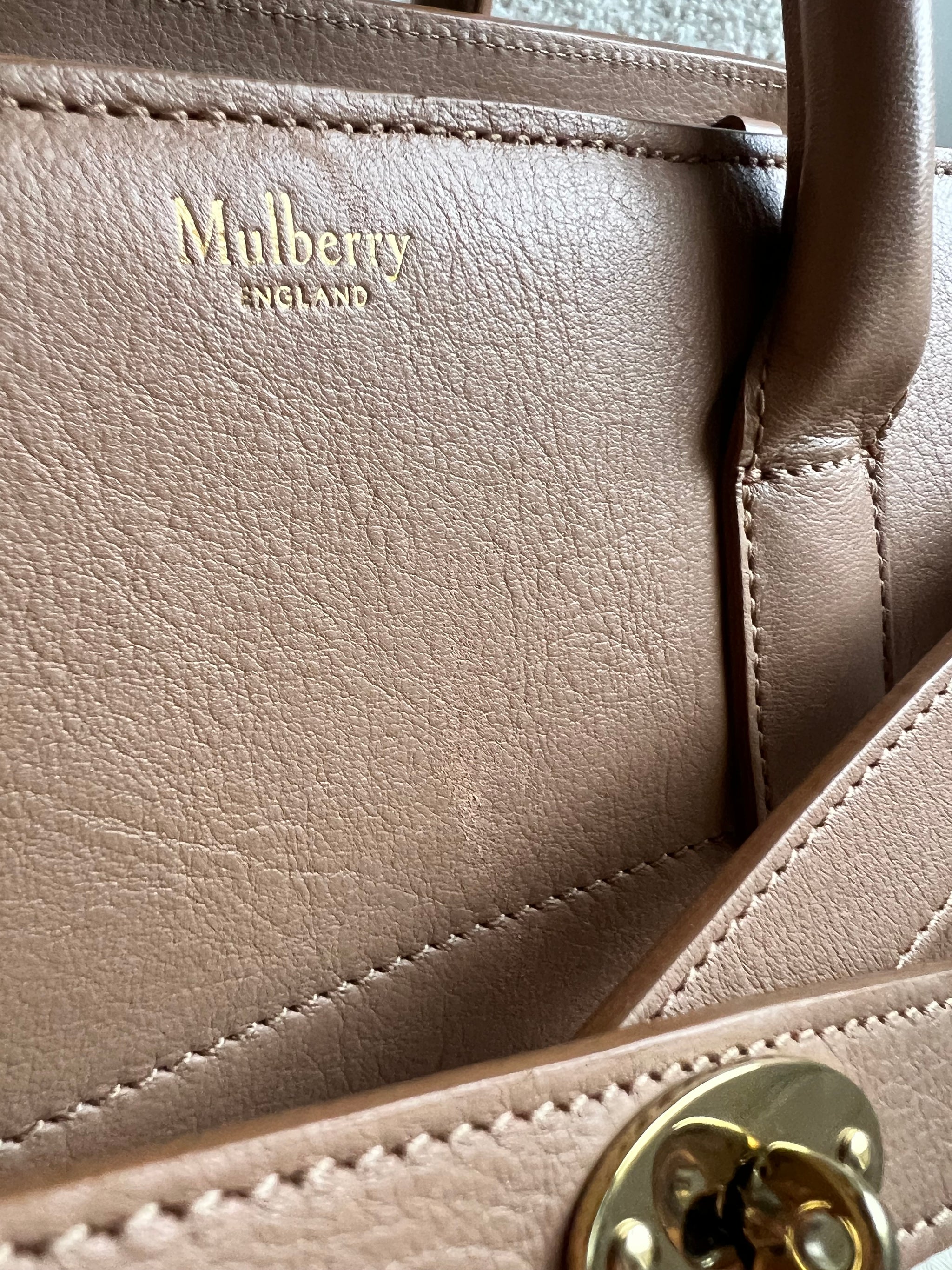 Mulberry Light Salmon Small Zipped Bayswater (RRP £1,245