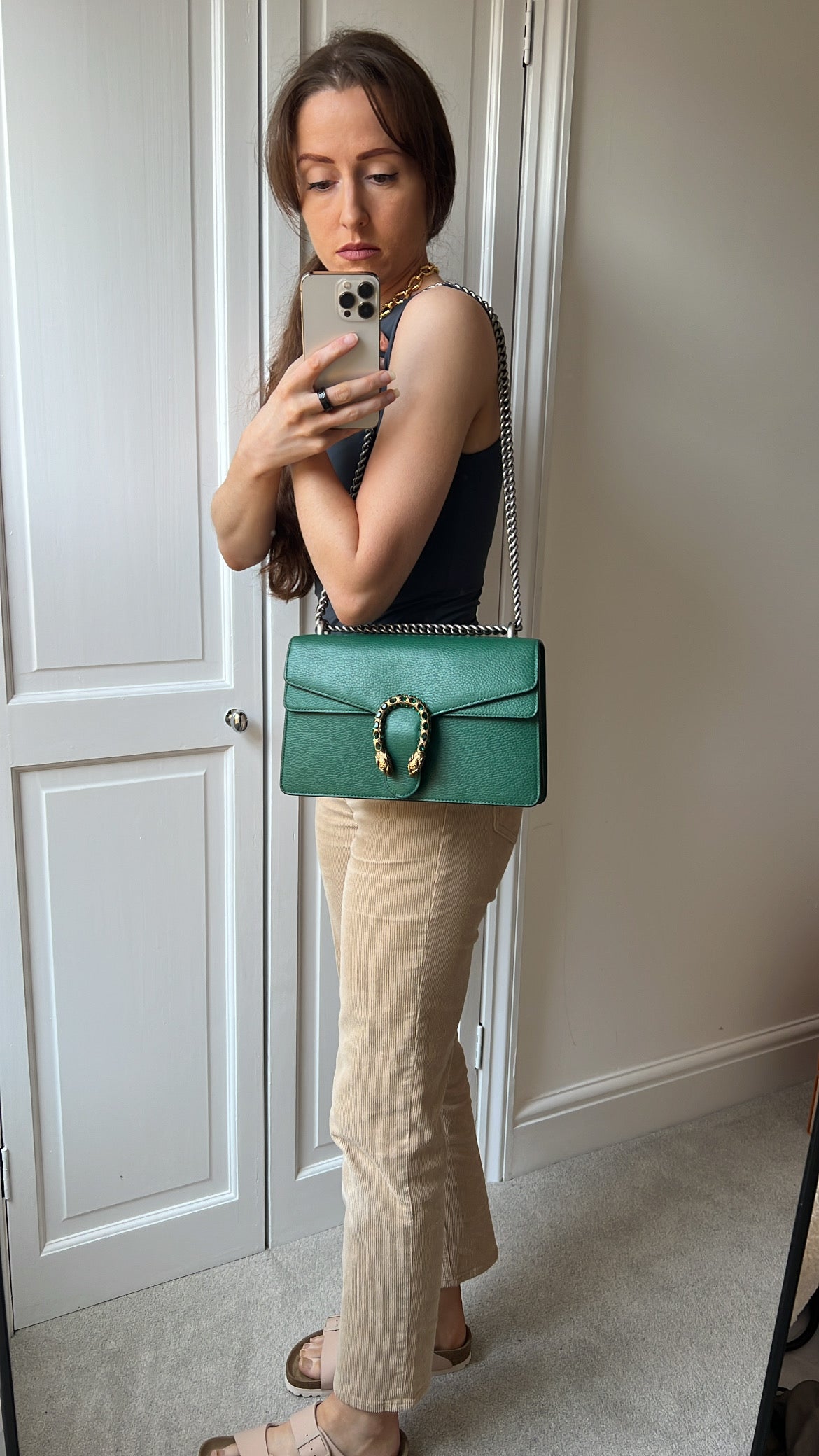 Gucci Dionysus GG Green Small Shoulder Bag (RRP £2,670) – Addicted