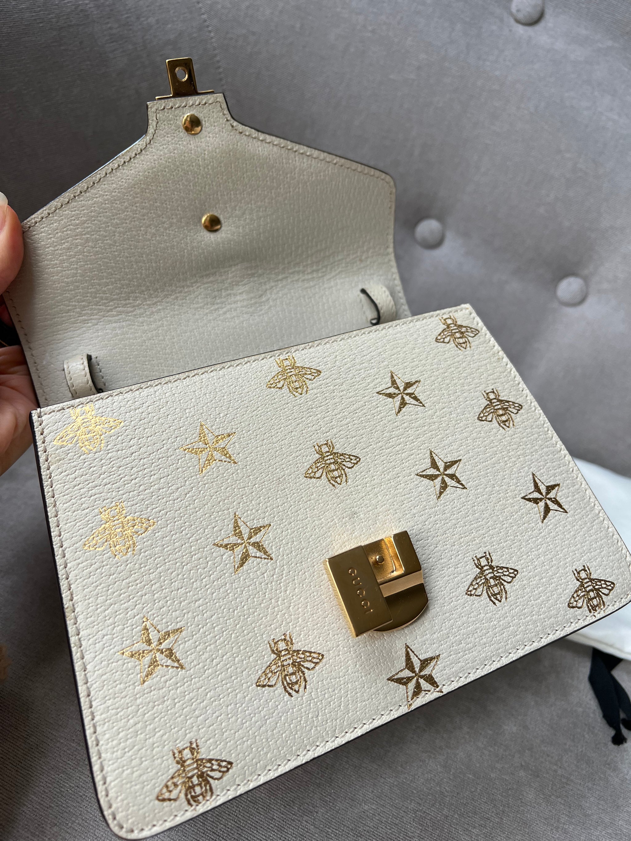 Gucci padlock bee star shop
