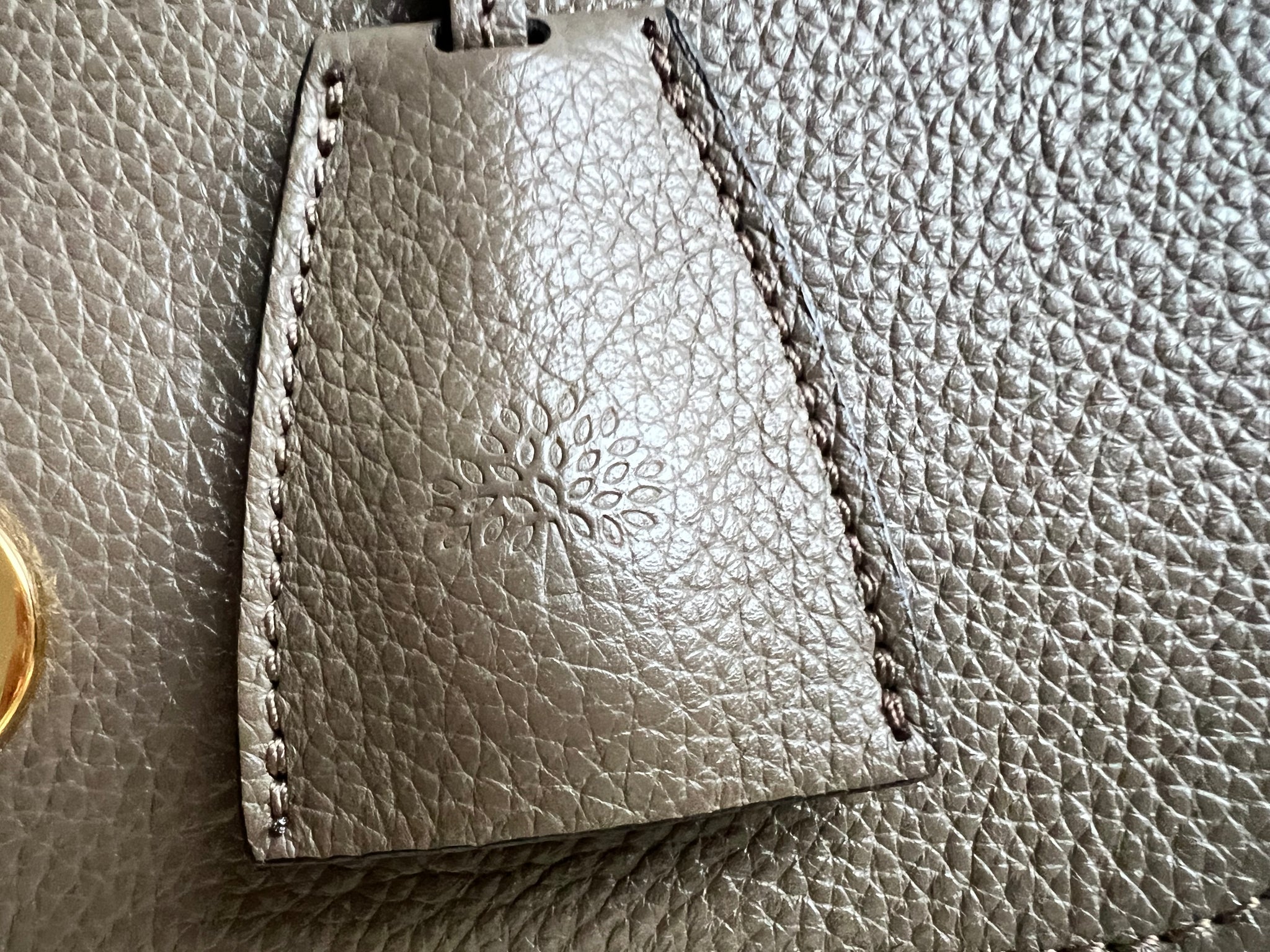 Mulberry Clay Medium Lily with Gold Hardware (RRP £1095