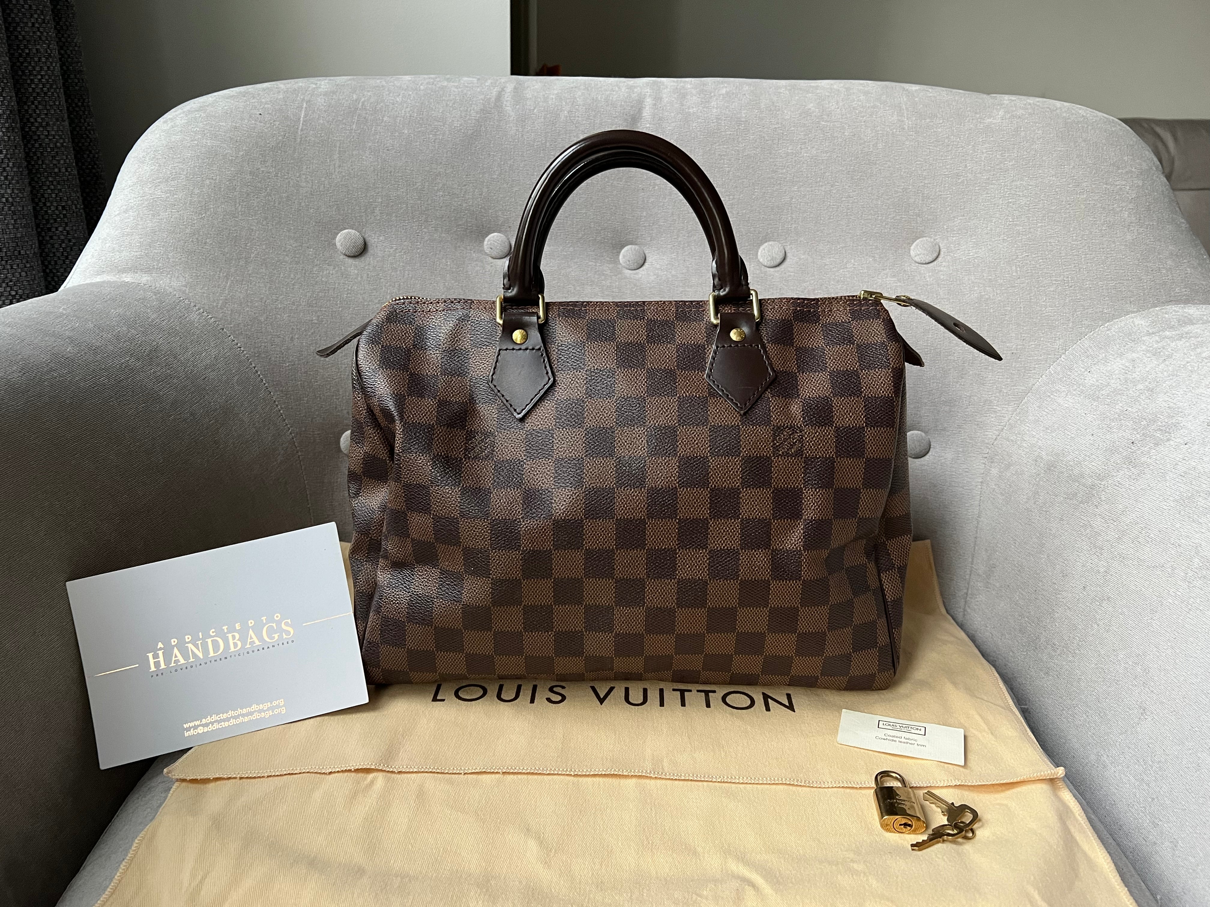 Louis Vuitton Speedy 30 Damier Ebene (RRP £1240) – Addicted to
