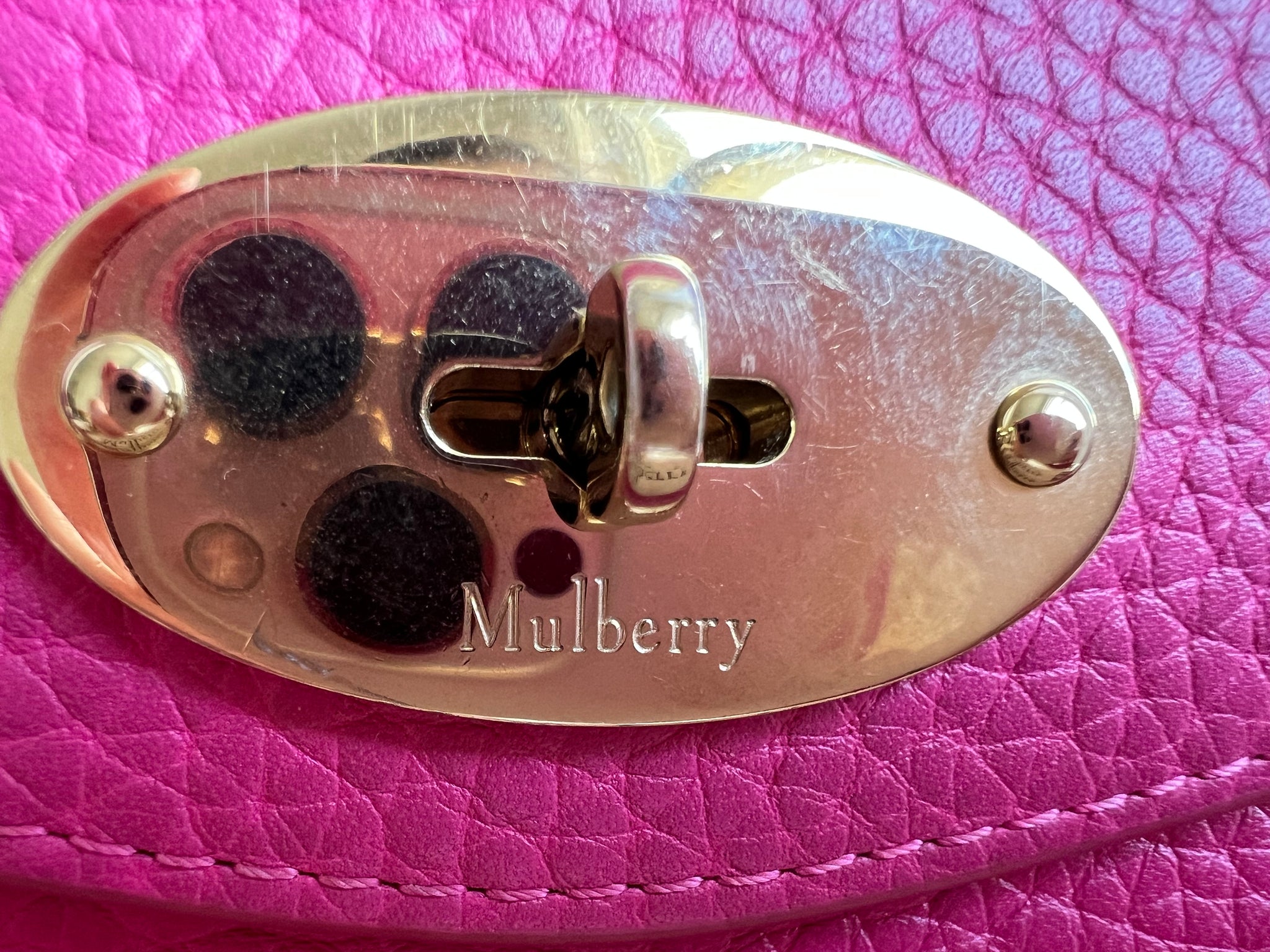 Mulberry Pink Small Darley Shoulder Bag (RRP £695) – Addicted to