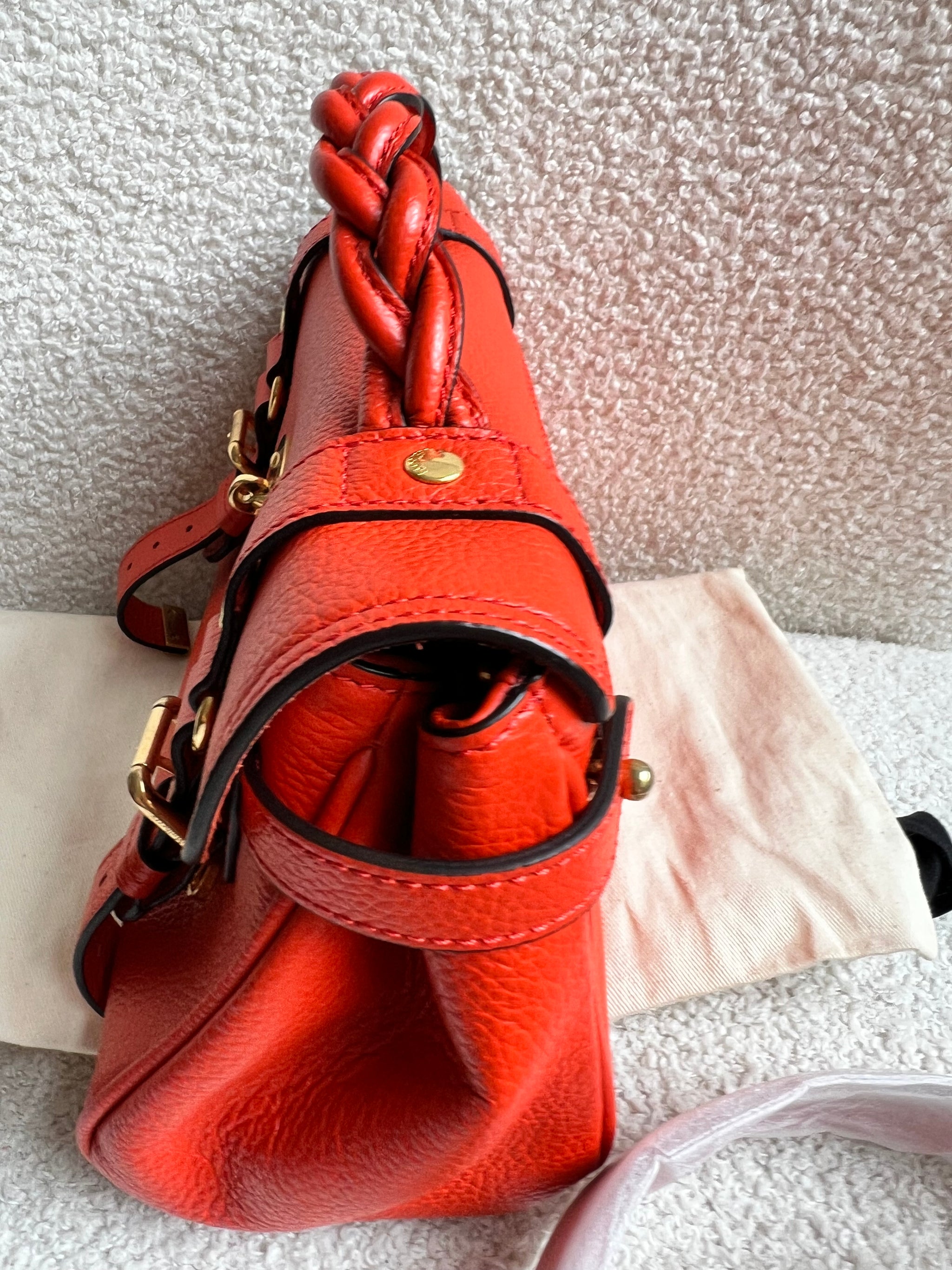 Mulberry Orange Mini Alexa (RRP £995) – Addicted to Handbags