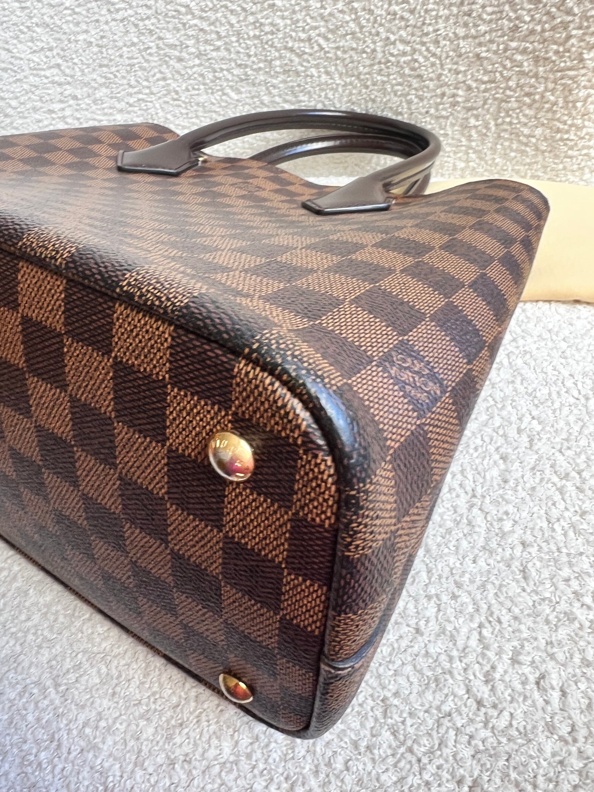 Louis Vuitton Kensington Tote Damier Ebene – Addicted to Handbags