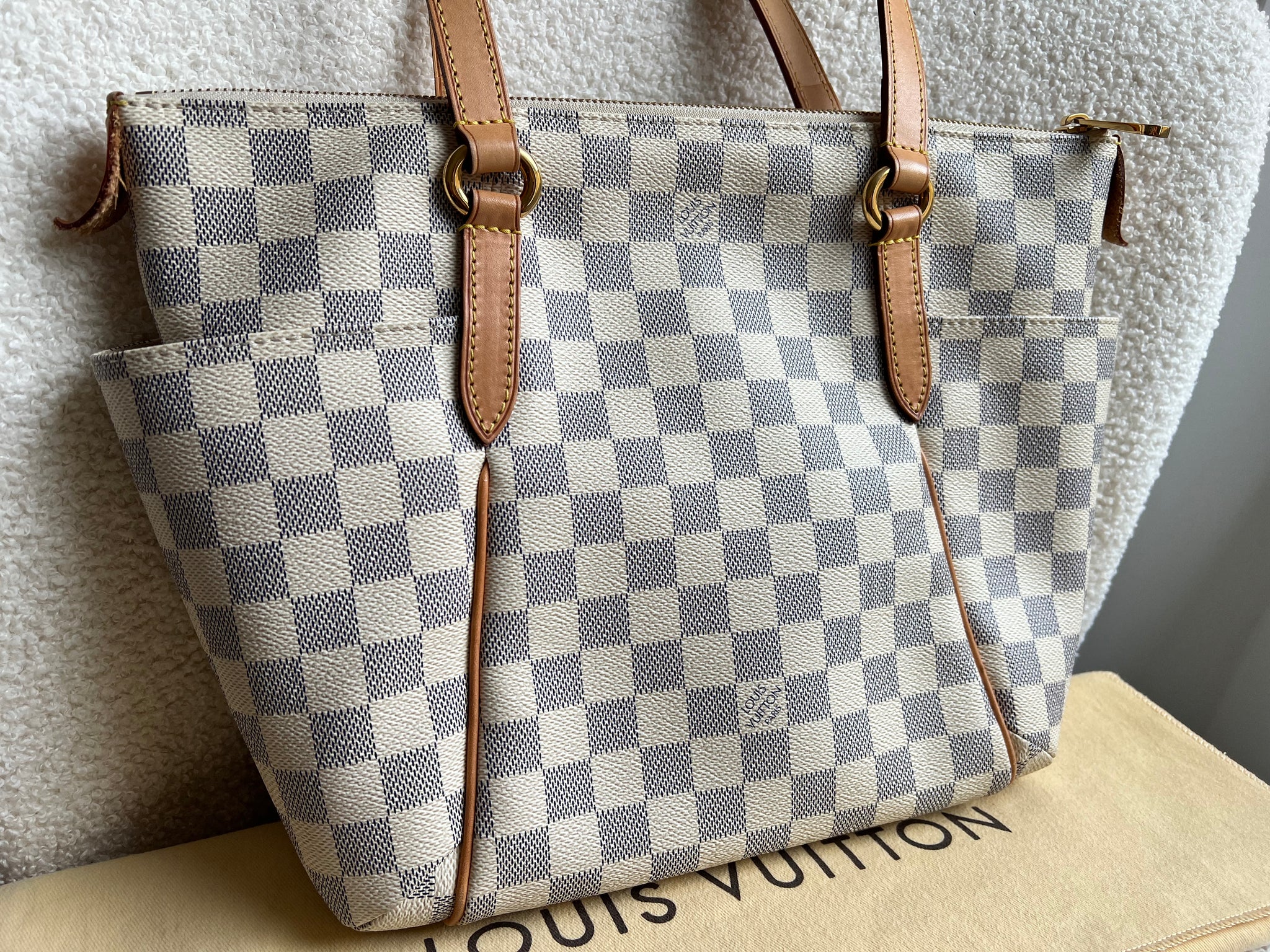 Pm Tote Bag Lv Otg Pm Louis Vuitton Totally PM Damier Azur