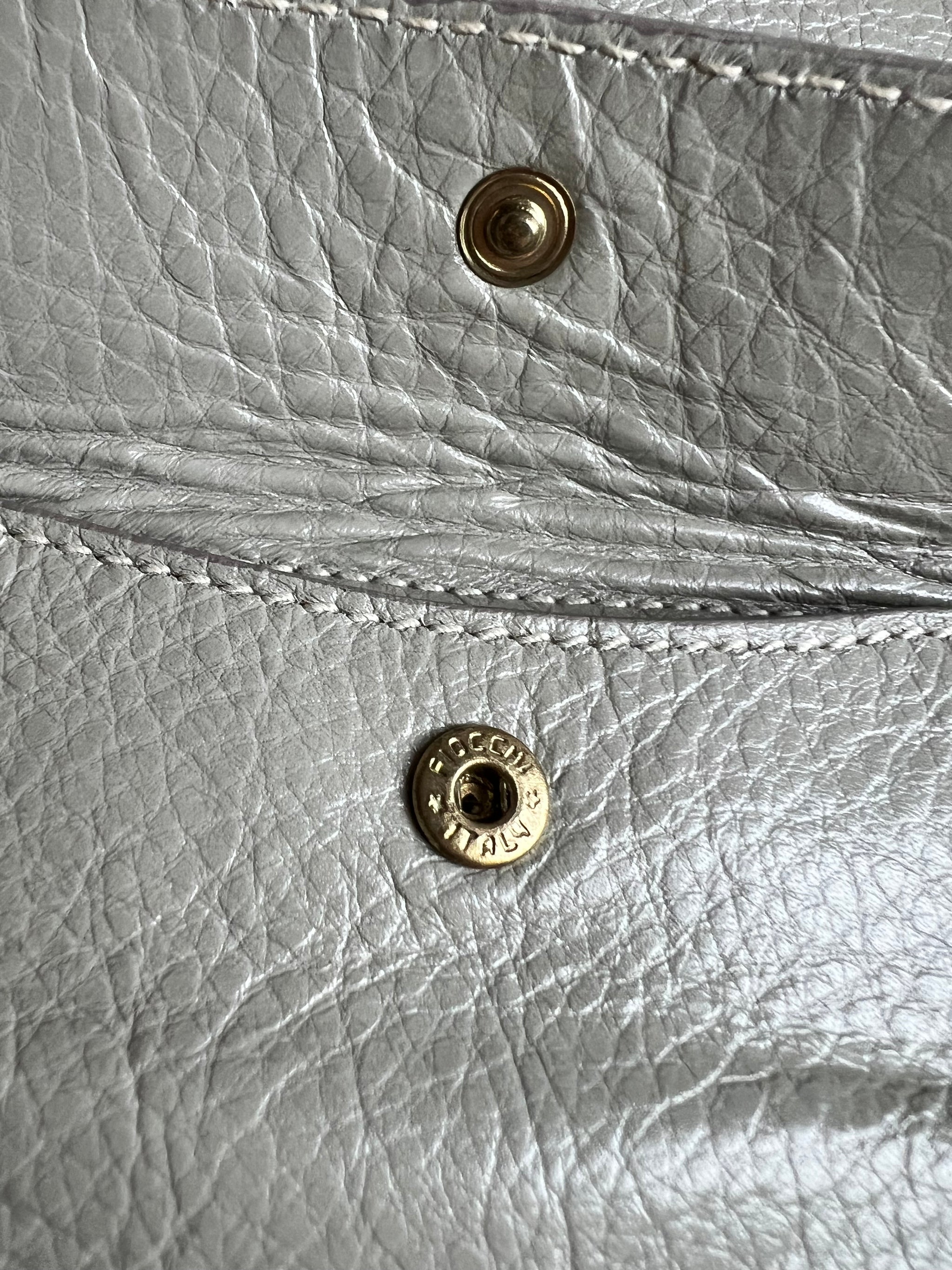 Mulberry Drizzle Grey Daria Clutch (RRP £550) – Addicted to Handbags