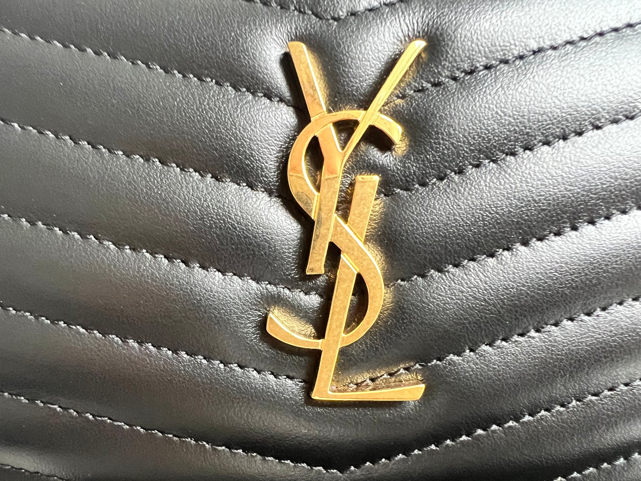 Yves Saint Laurent (YSL) Black Mini Lou Camera Bag (RRP £1185