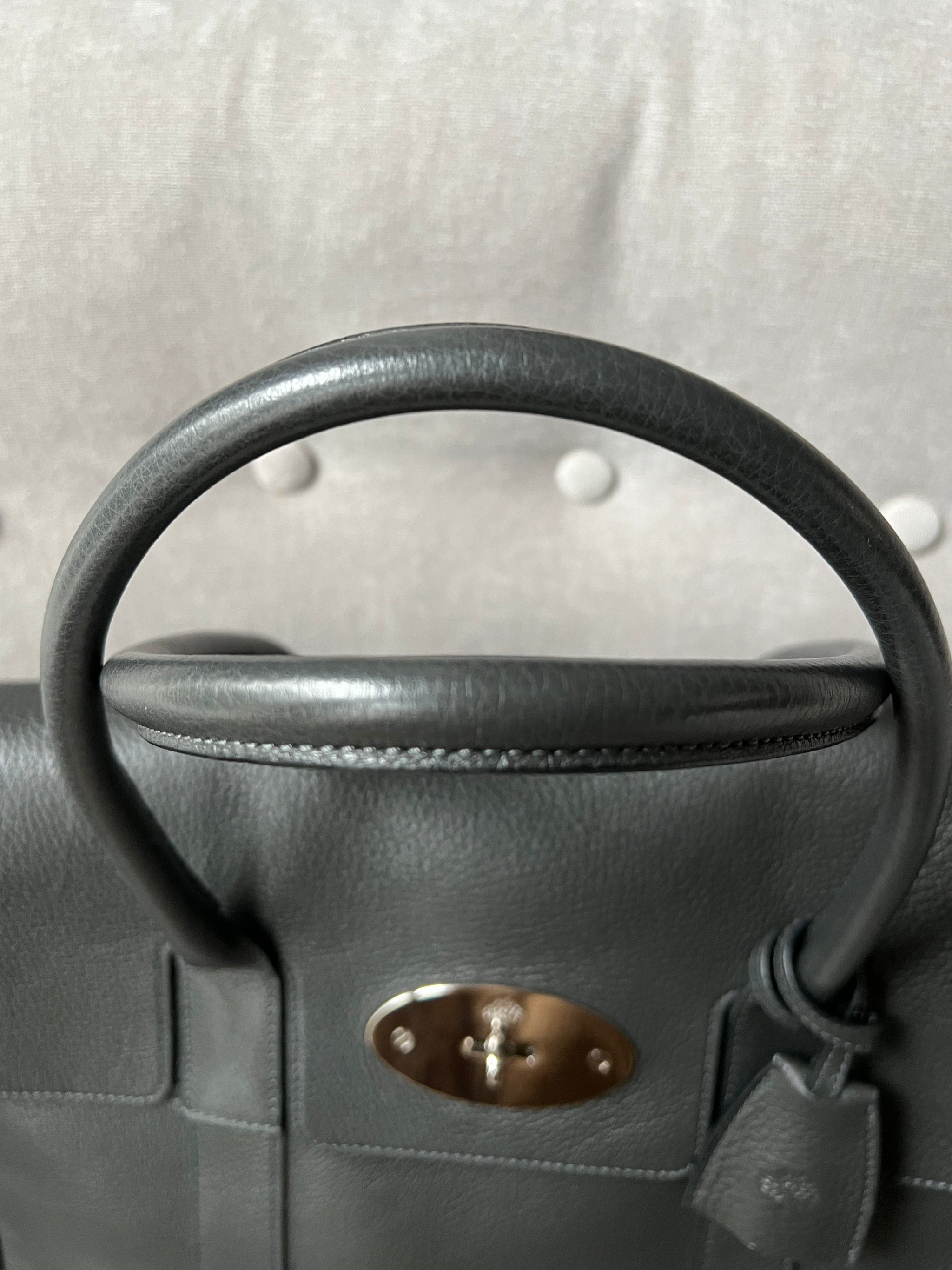 Mulberry Graphite Grey Bayswater RRP 995 Addicted to Handbags