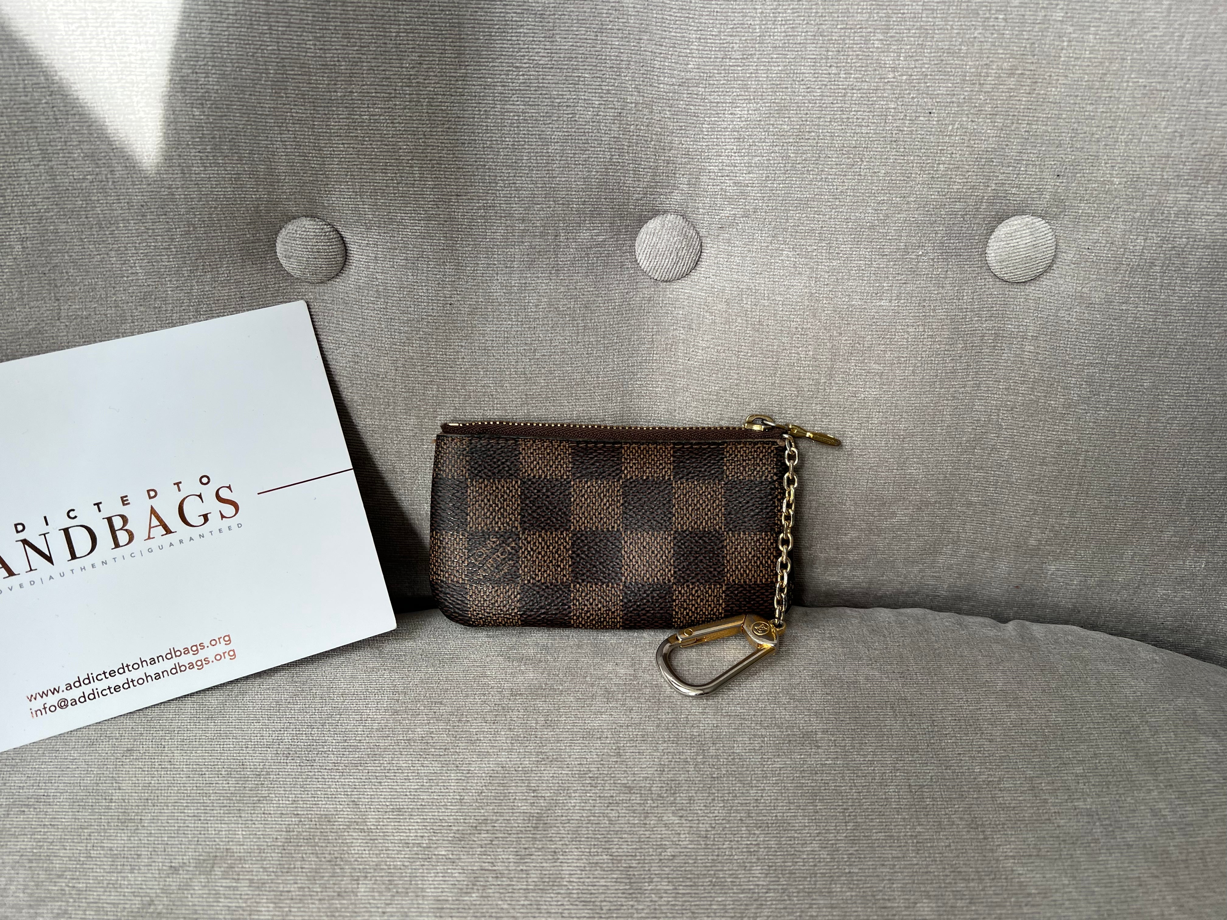 Louis Vuitton Key Pouch Damier Ebene (RRP £240) – Addicted to Handbags