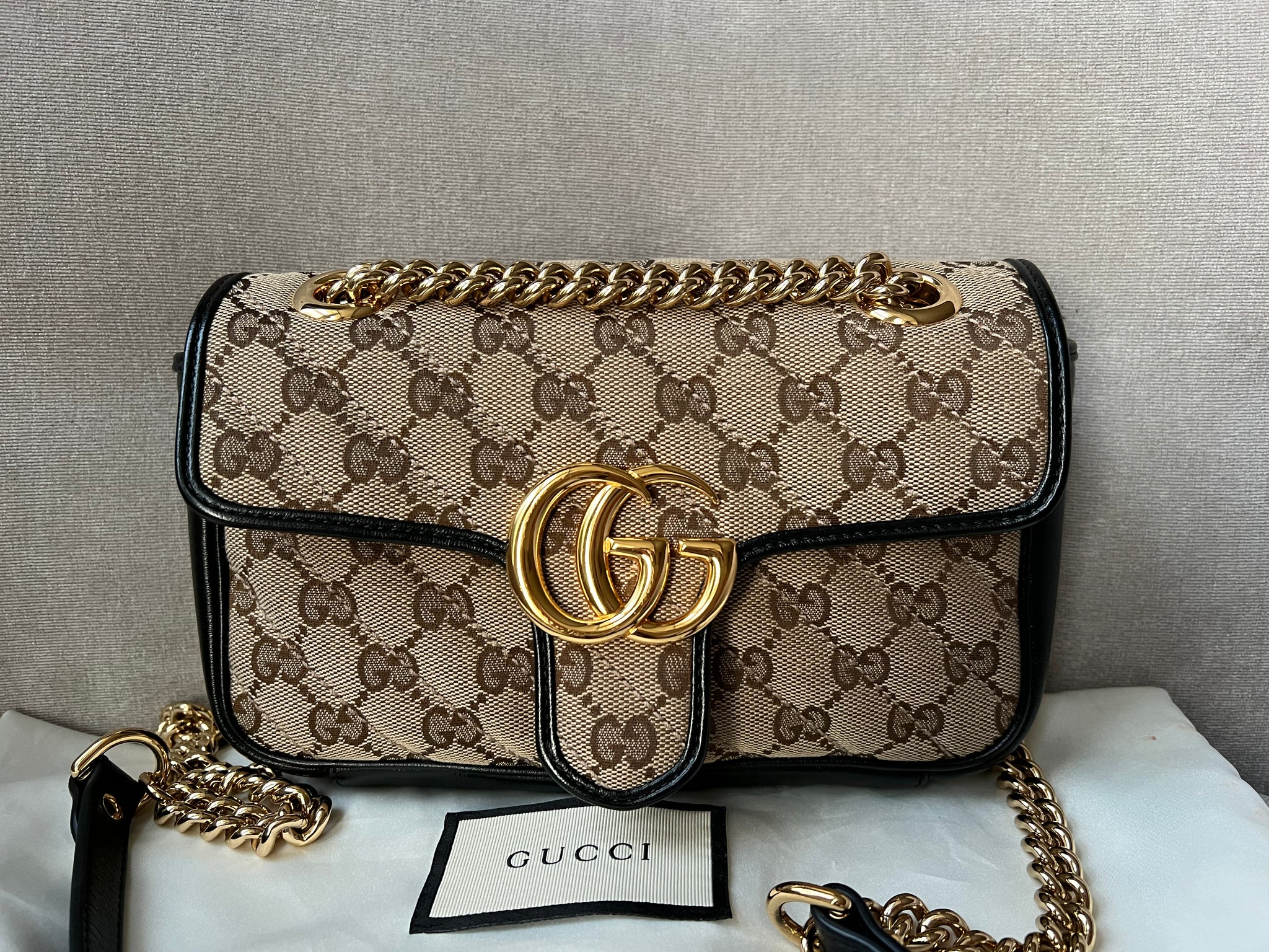 Gucci GG Beige Marmont Mini Shoulder Bag RRP 1 470 Addicted to Handbags