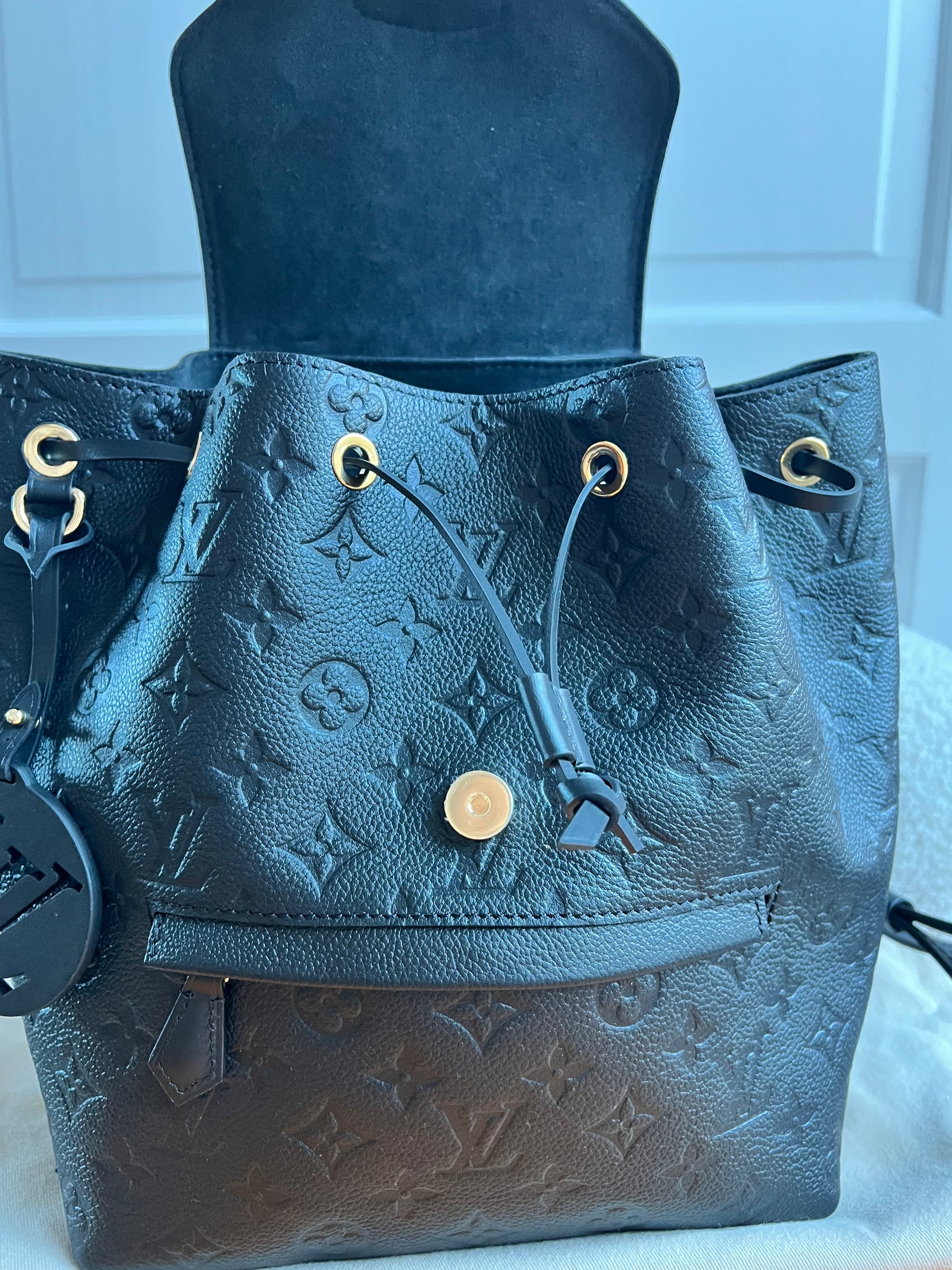 louis vuitton backpack black and blue Louis Vuitton Montsouris Backpack Black Empreinte (RRP £2170) – Addicted to  Handbags