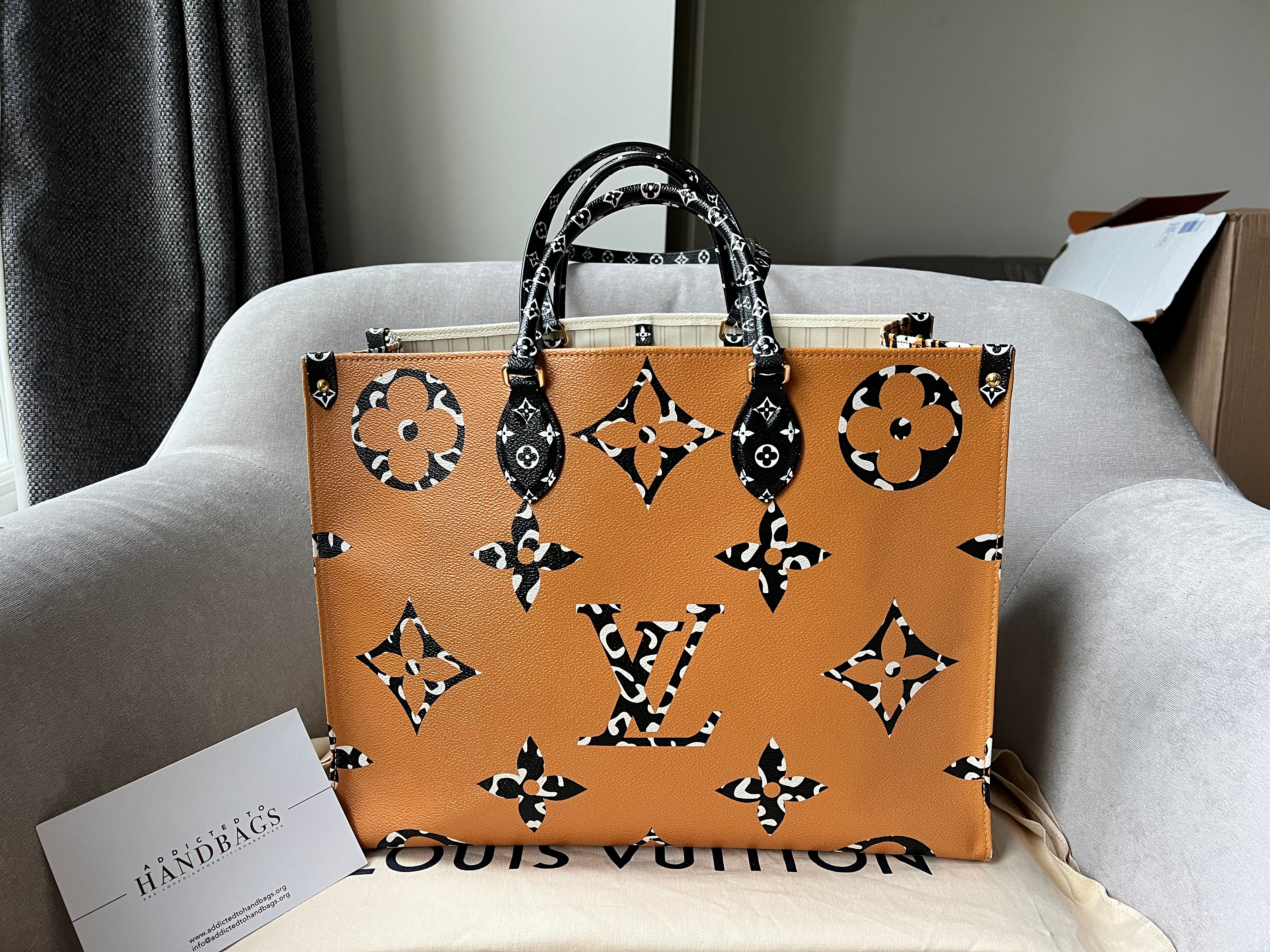 Louis Vuitton Limited Edition On the Go GM Jungle Giant Monogram