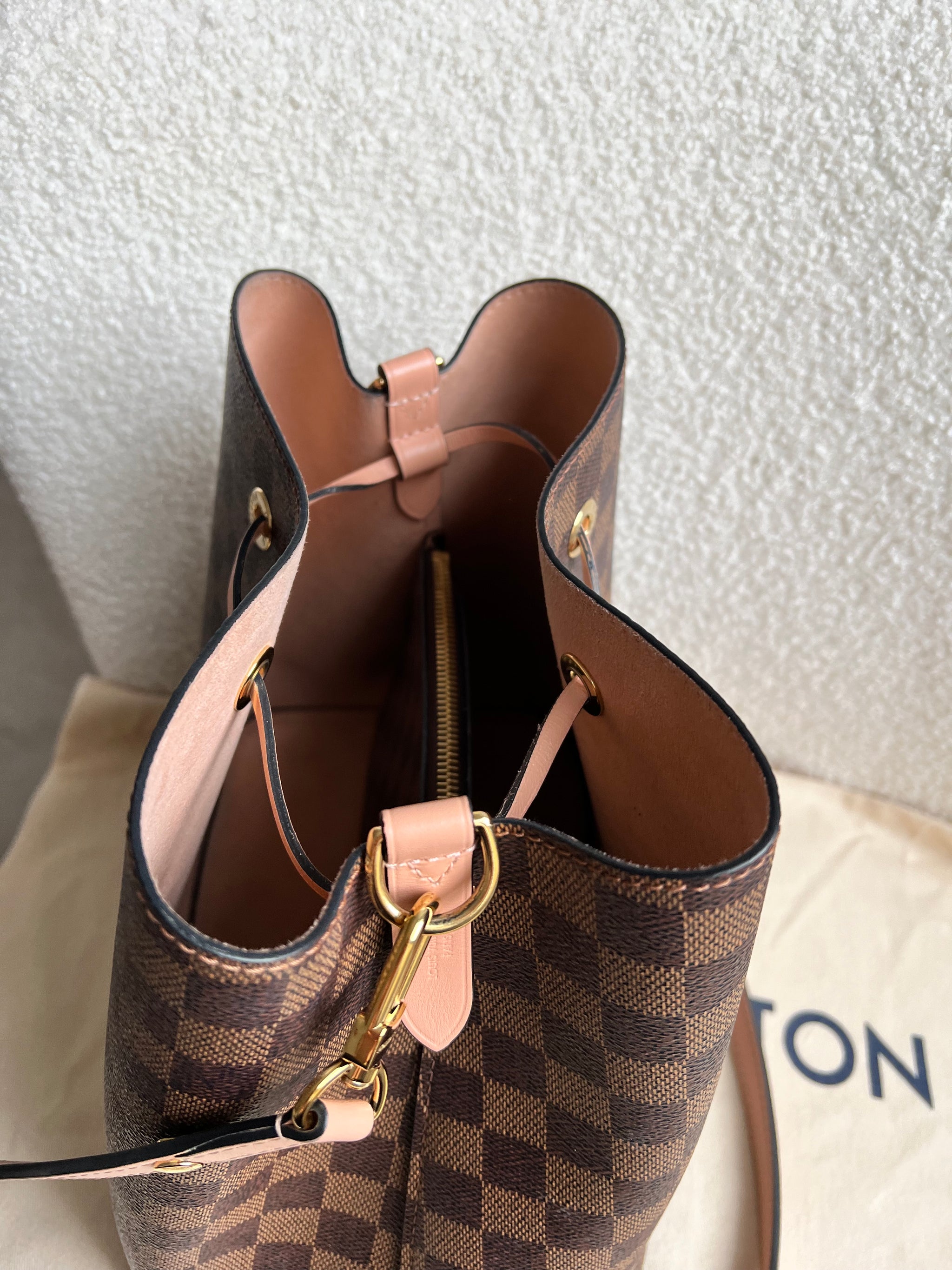 Louis vuitton neonoe rose sale