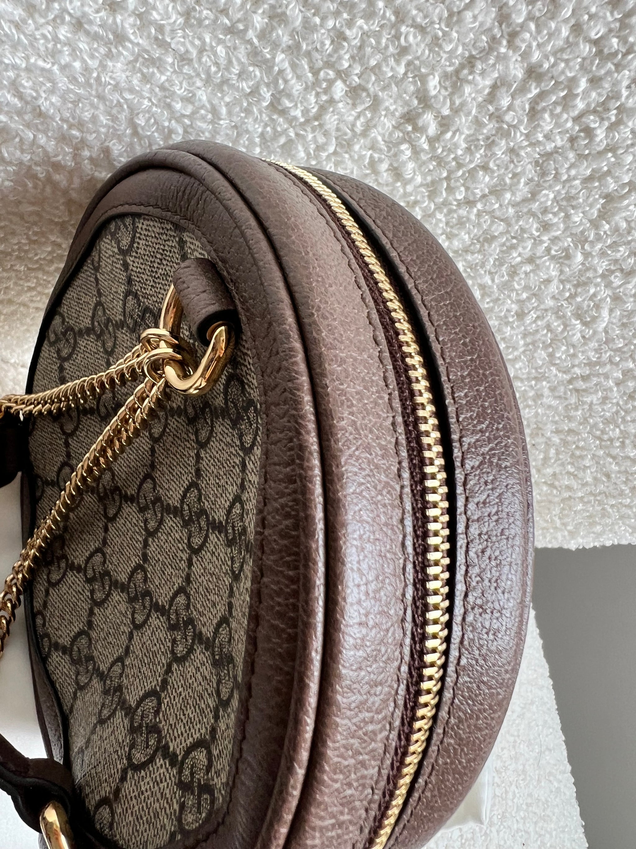 gucci ophidia mini round backpack Gucci GG Ophidia Supreme Mini GG Round Backpack – Addicted to Handbags