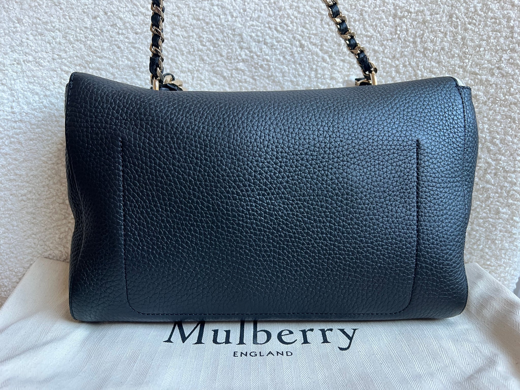 Mulberry Black Medium Top Handle Lily (RRP £1075) – Addicted to