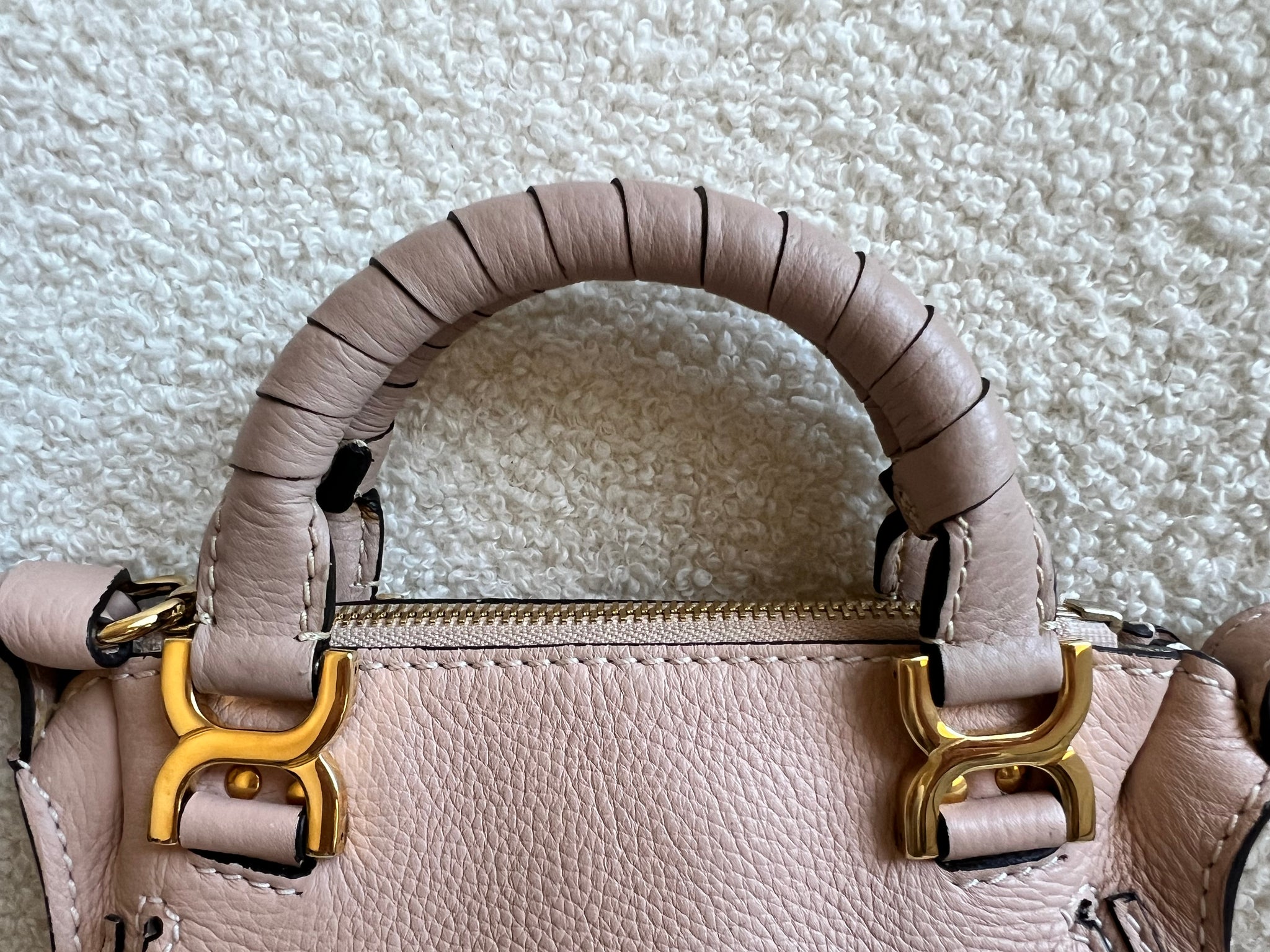 Chloe Softy Pink Mini Marcie Handbag (RRP £1050) – Addicted to