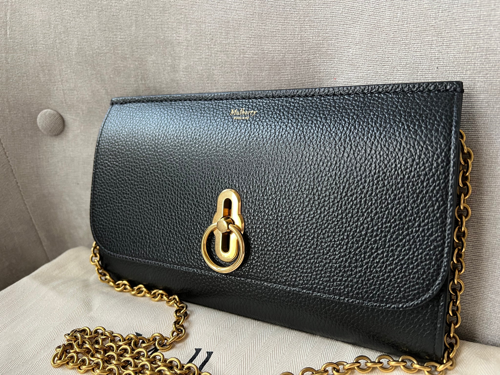 Mulberry amberley clutch black hotsell