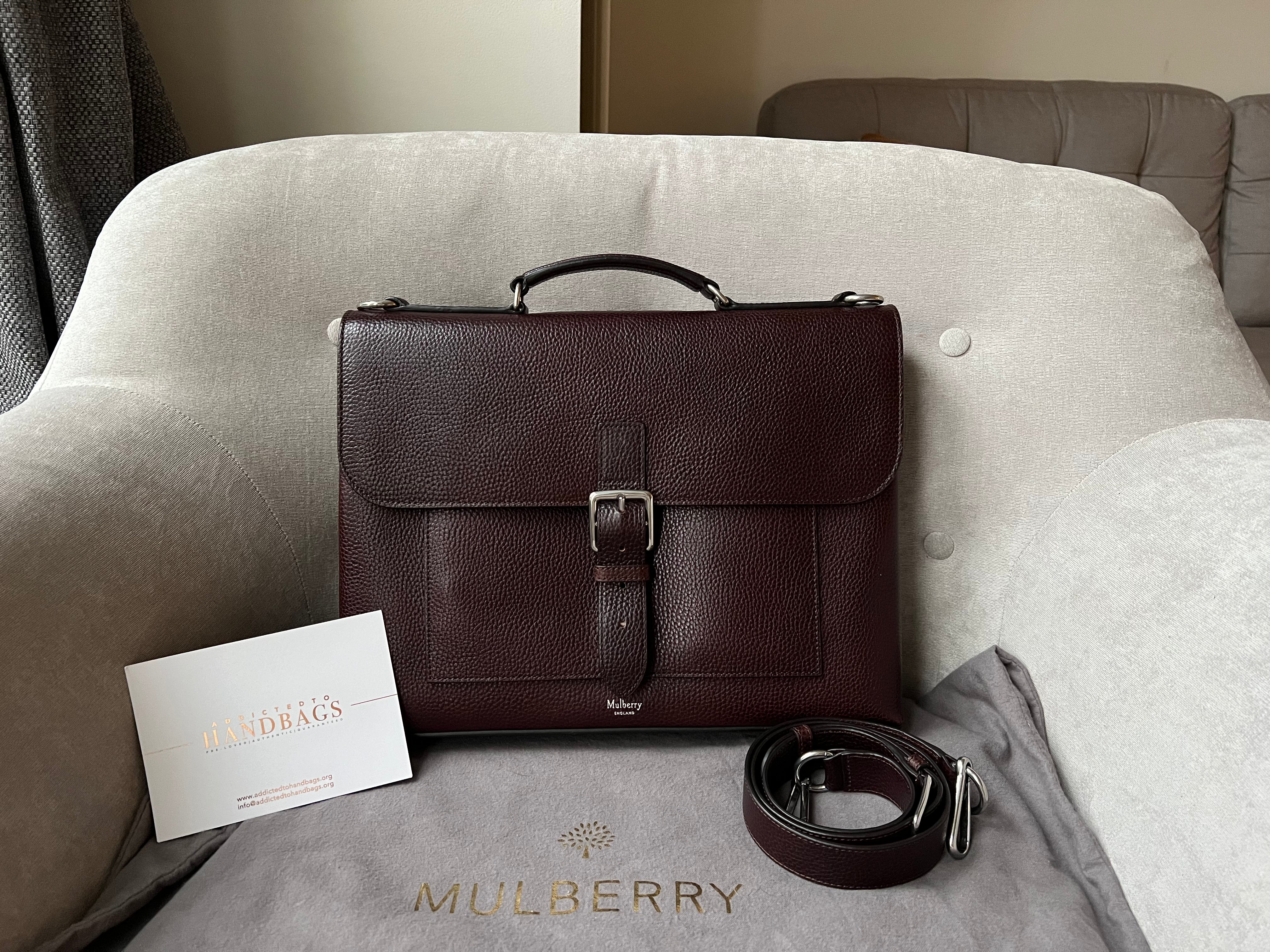 Mulberry chiltern small briefcase hotsell