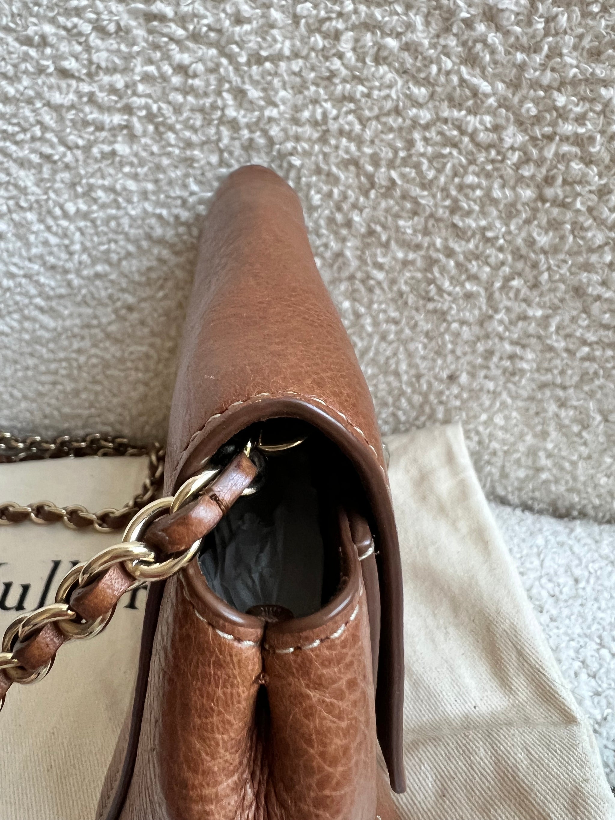 Mulberry Oak Mini Lily with Gold Hardware – Addicted to Handbags