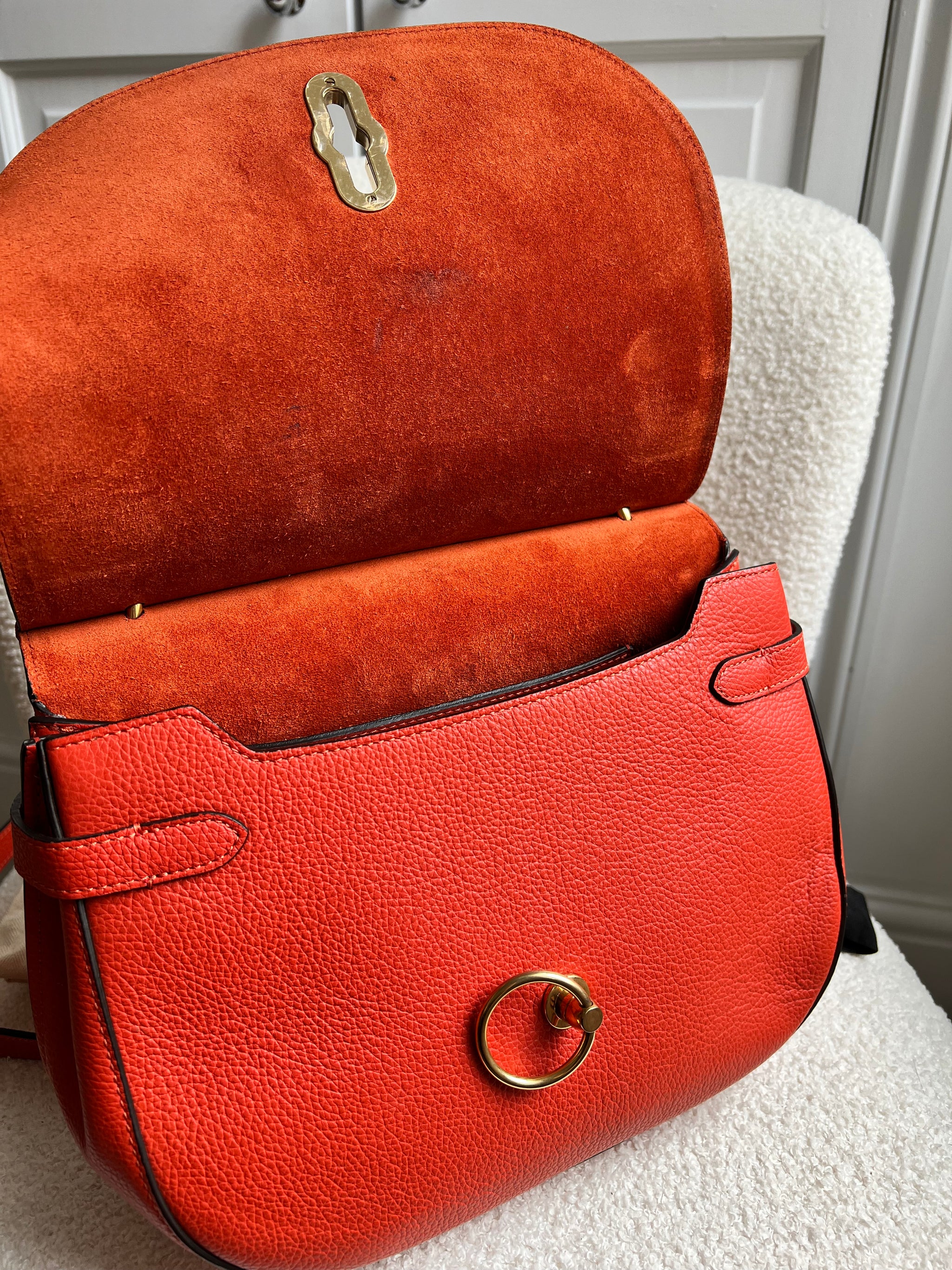 Mulberry orange handbag online