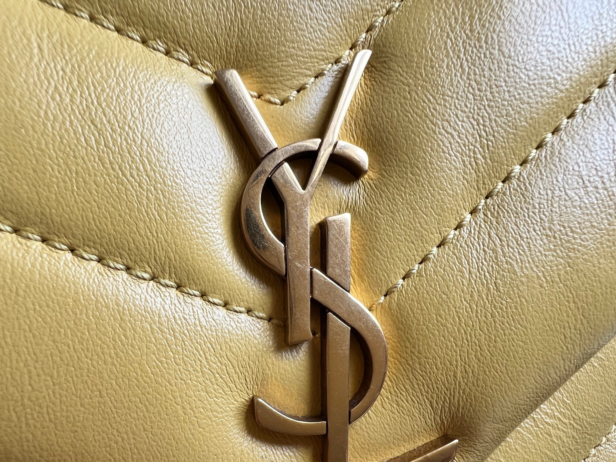 Yves Saint Laurent YSL Yellow Toy Lou Lou RRP 1 380 Addicted to Handbags
