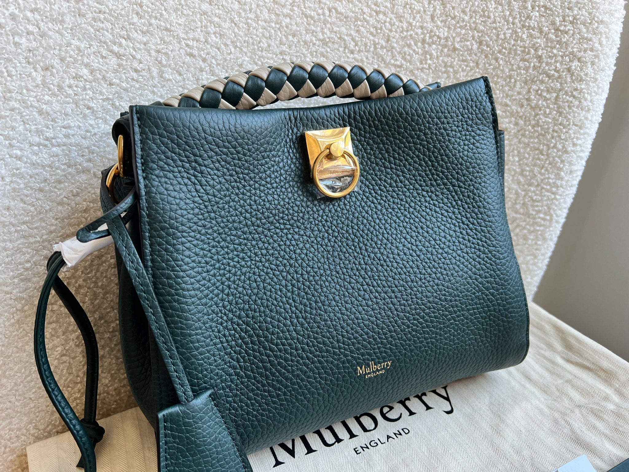 定価30万！新品・未使用　Mulberry Iris bag 関税負担】 MULBERRY IRIS BAG SMALL (Mulberry/ショルダー