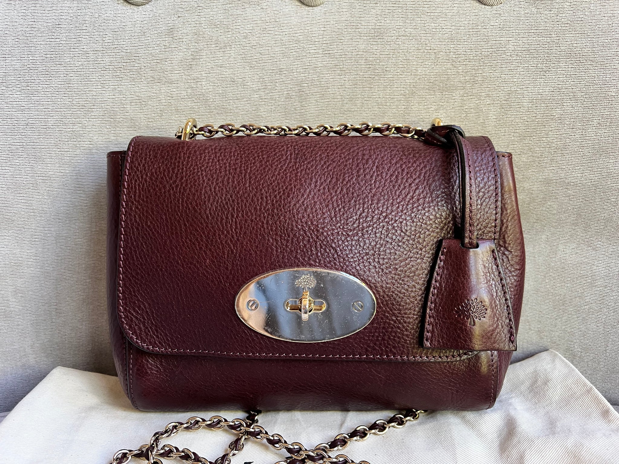 Mulberry lily bag oxblood sale