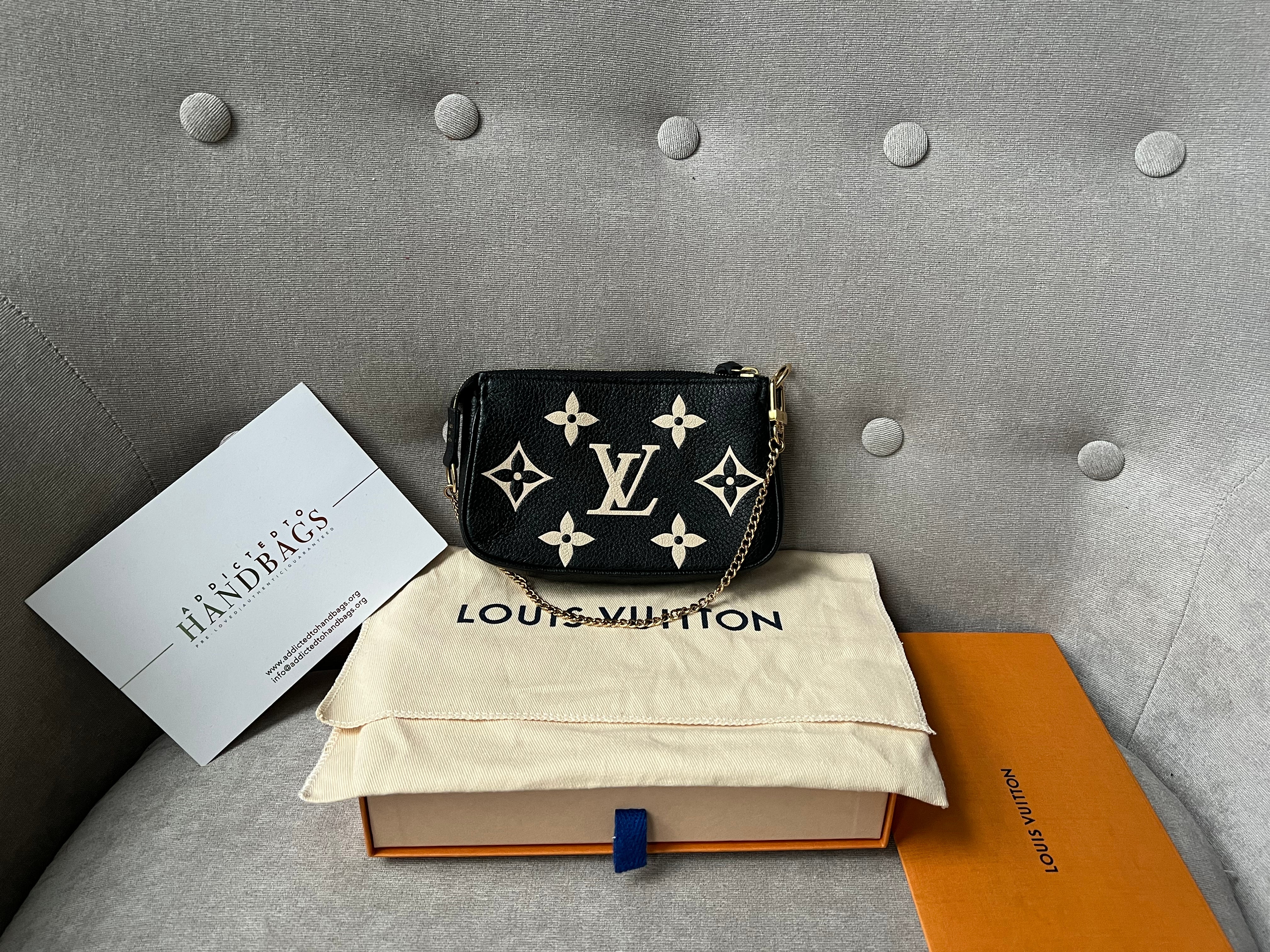 Louis Vuitton Bicolour Empreinte Mini Pochette Accessoires (RRP £630) in  2023