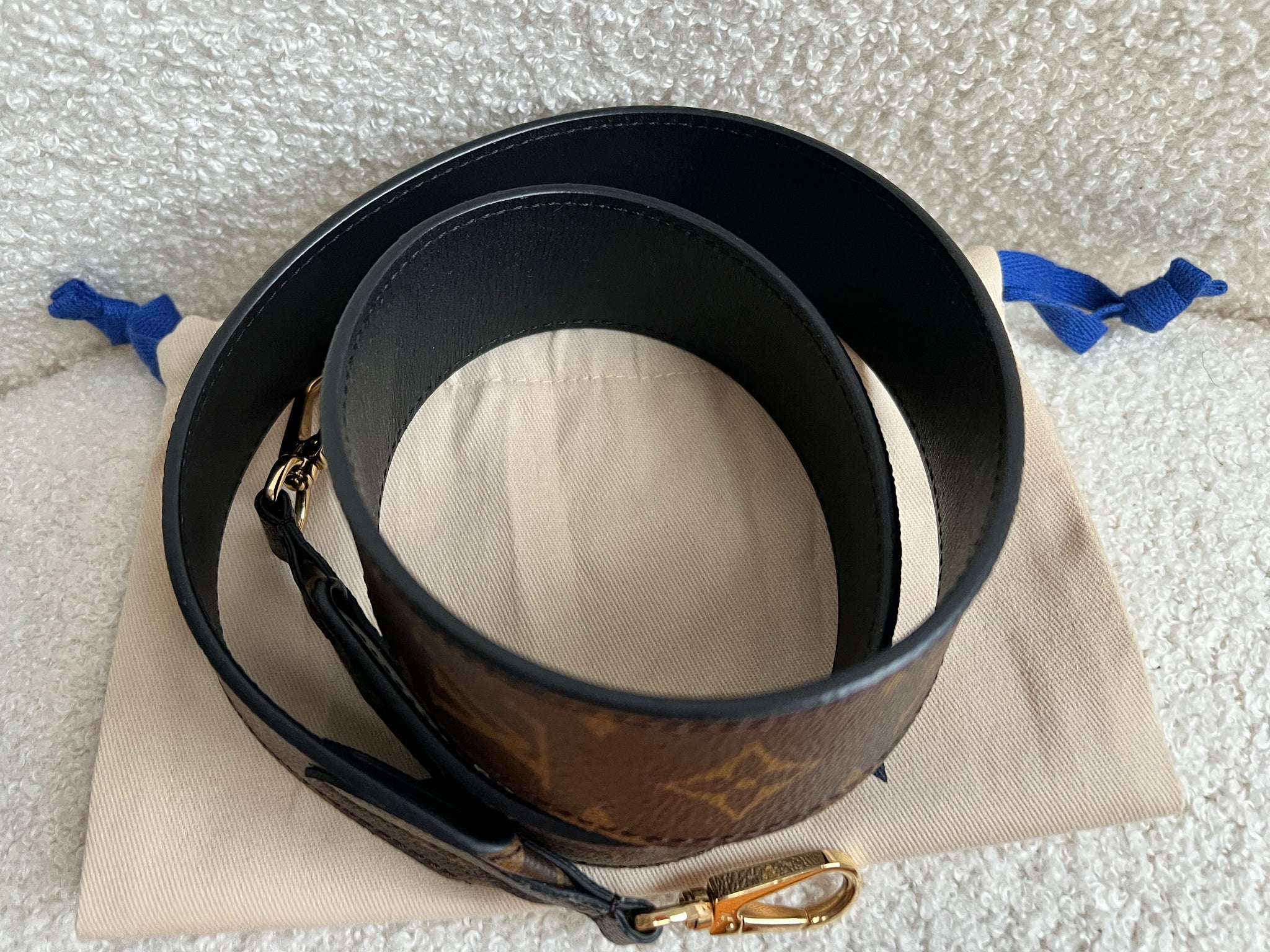 Louis Vuitton Bandouliere Monogram Leather Shoulder Strap (RRP