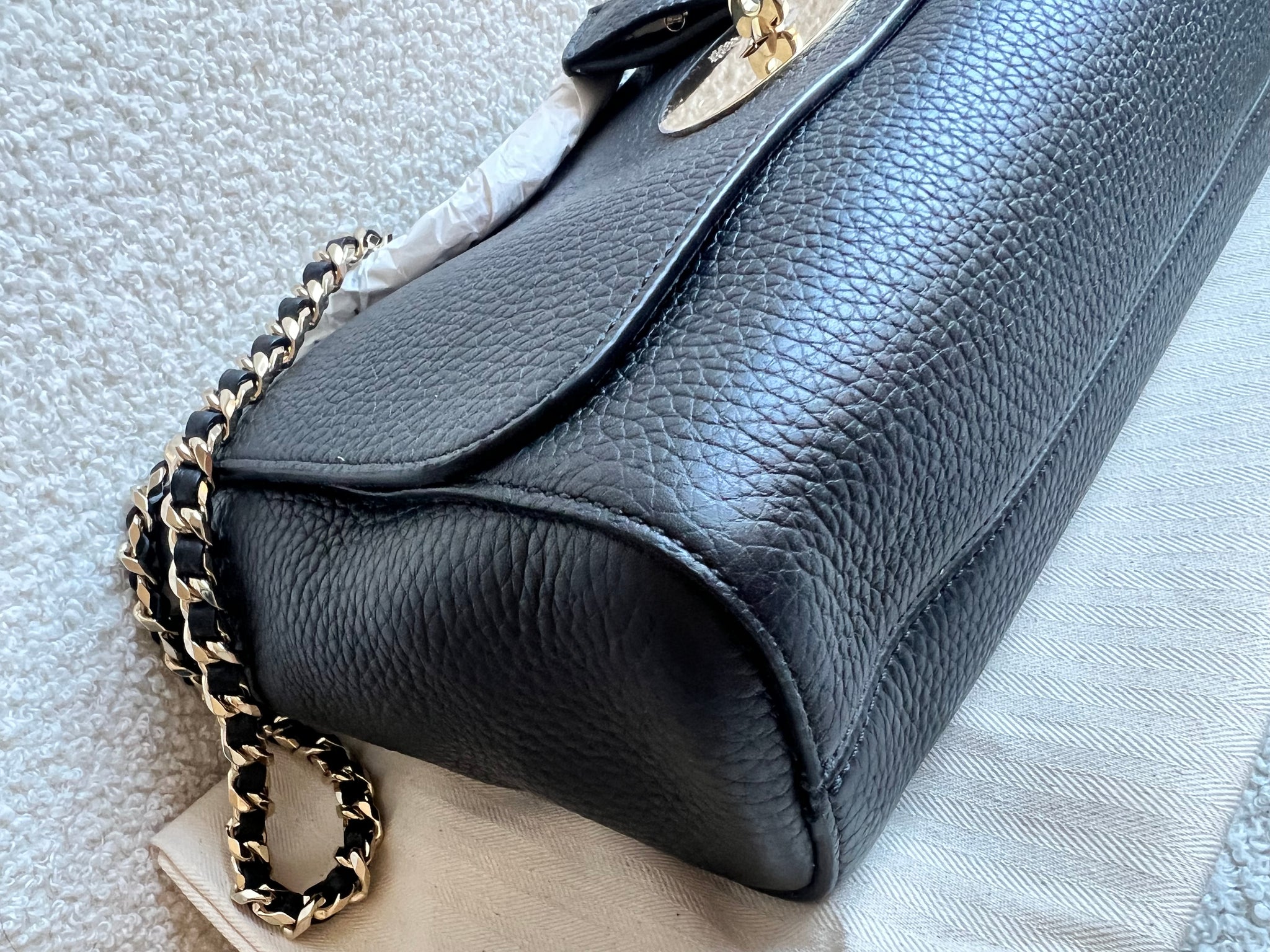 Mulberry Black Medium Top Handle Lily (RRP £1075) – Addicted to