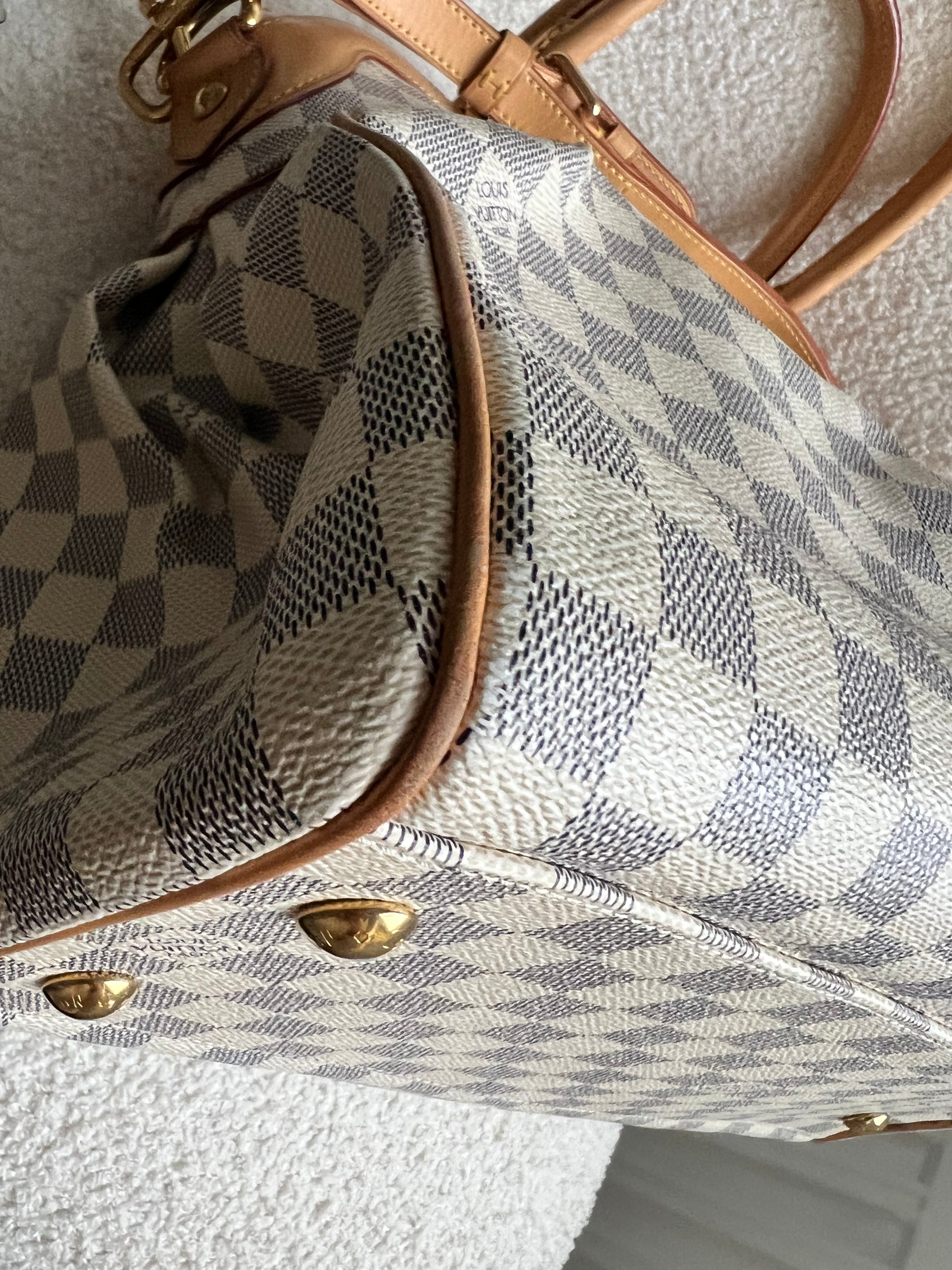 Louis Vuitton Trevi GM Damier Azur – Addicted to Handbags