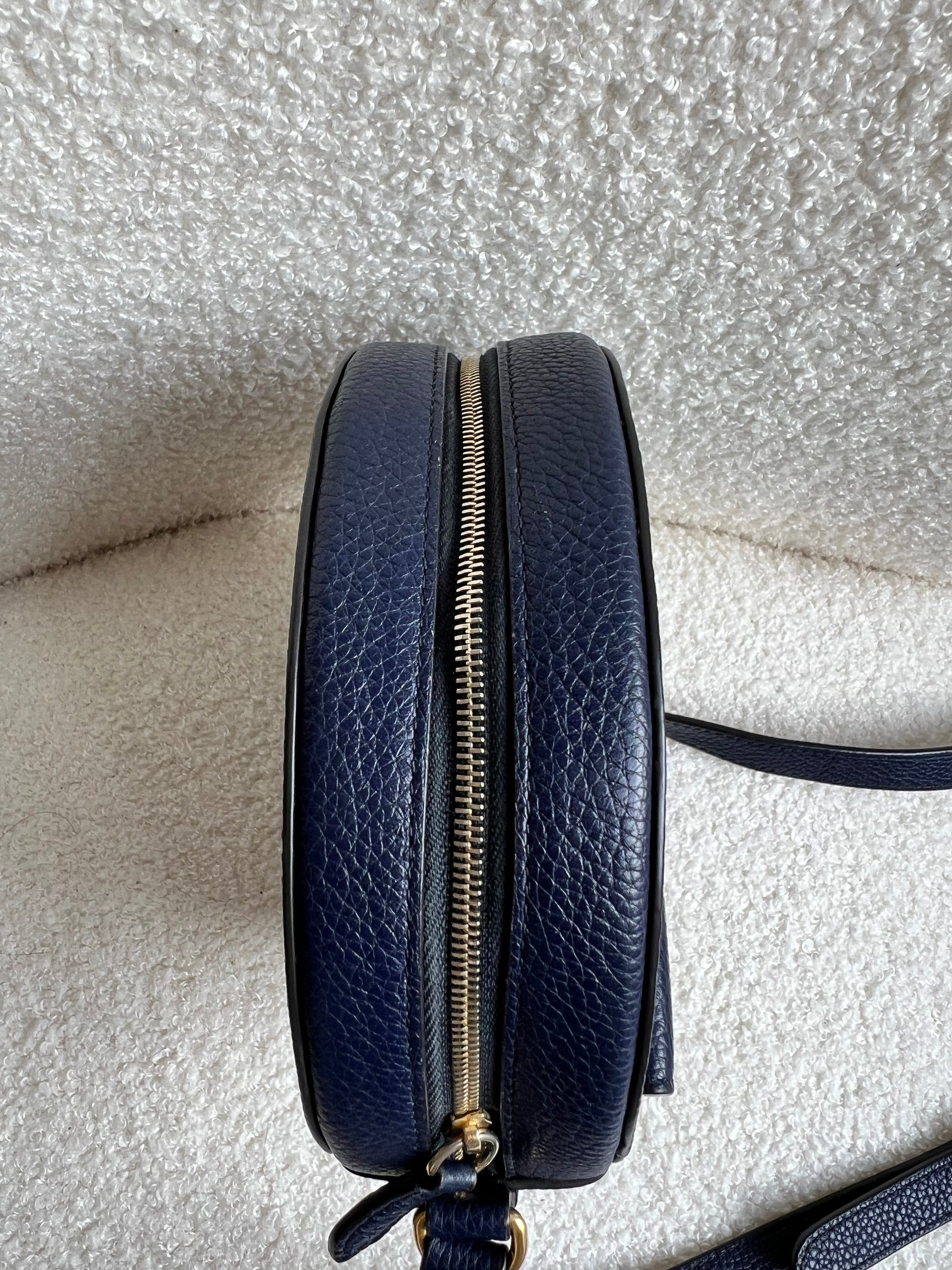 Mulberry Union Jack Midnight Darley Round Shoulder Clutch