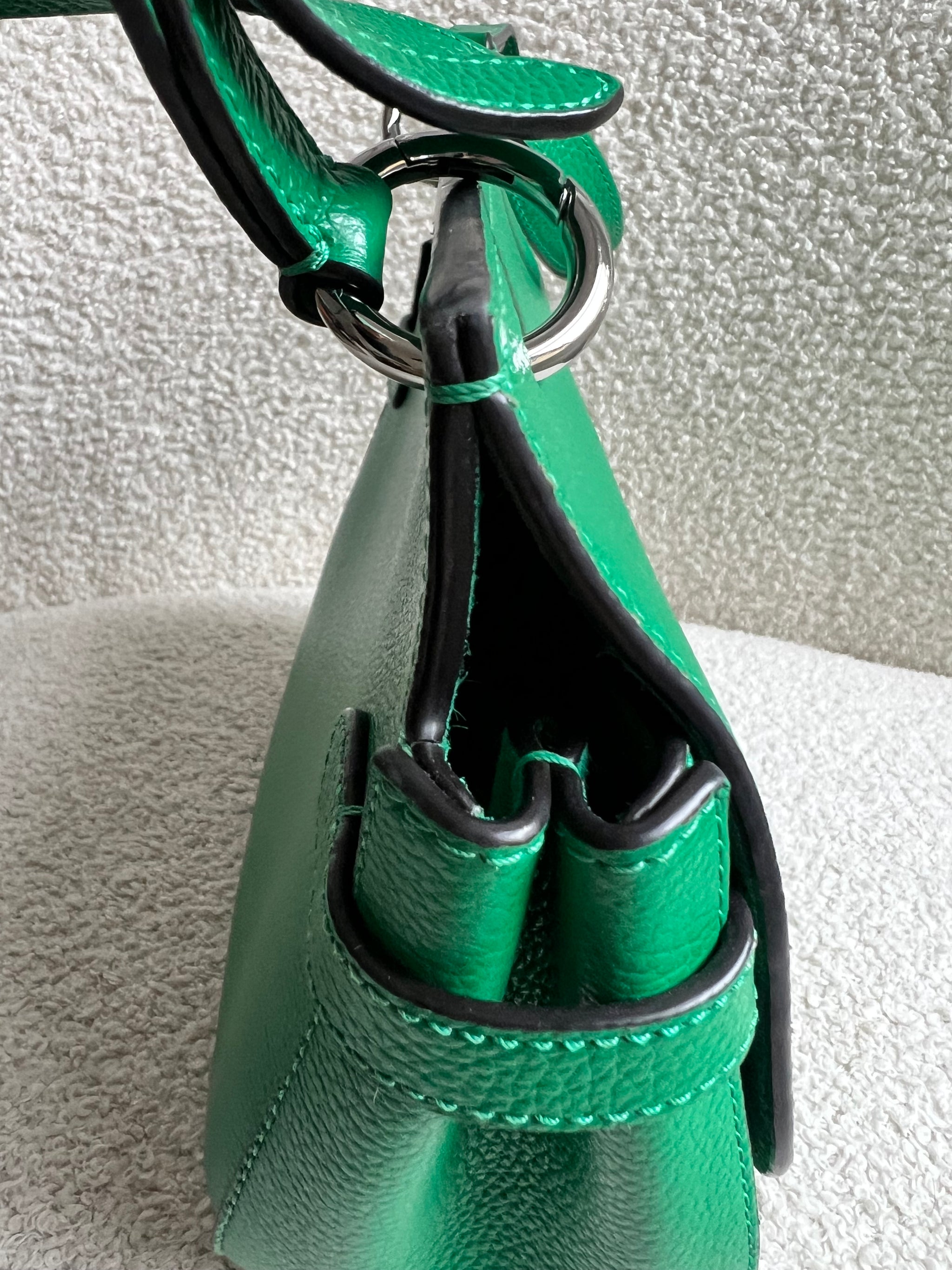 Mulberry Lawn Green Amberley Satchel (RRP £795) – Addicted to Handbags